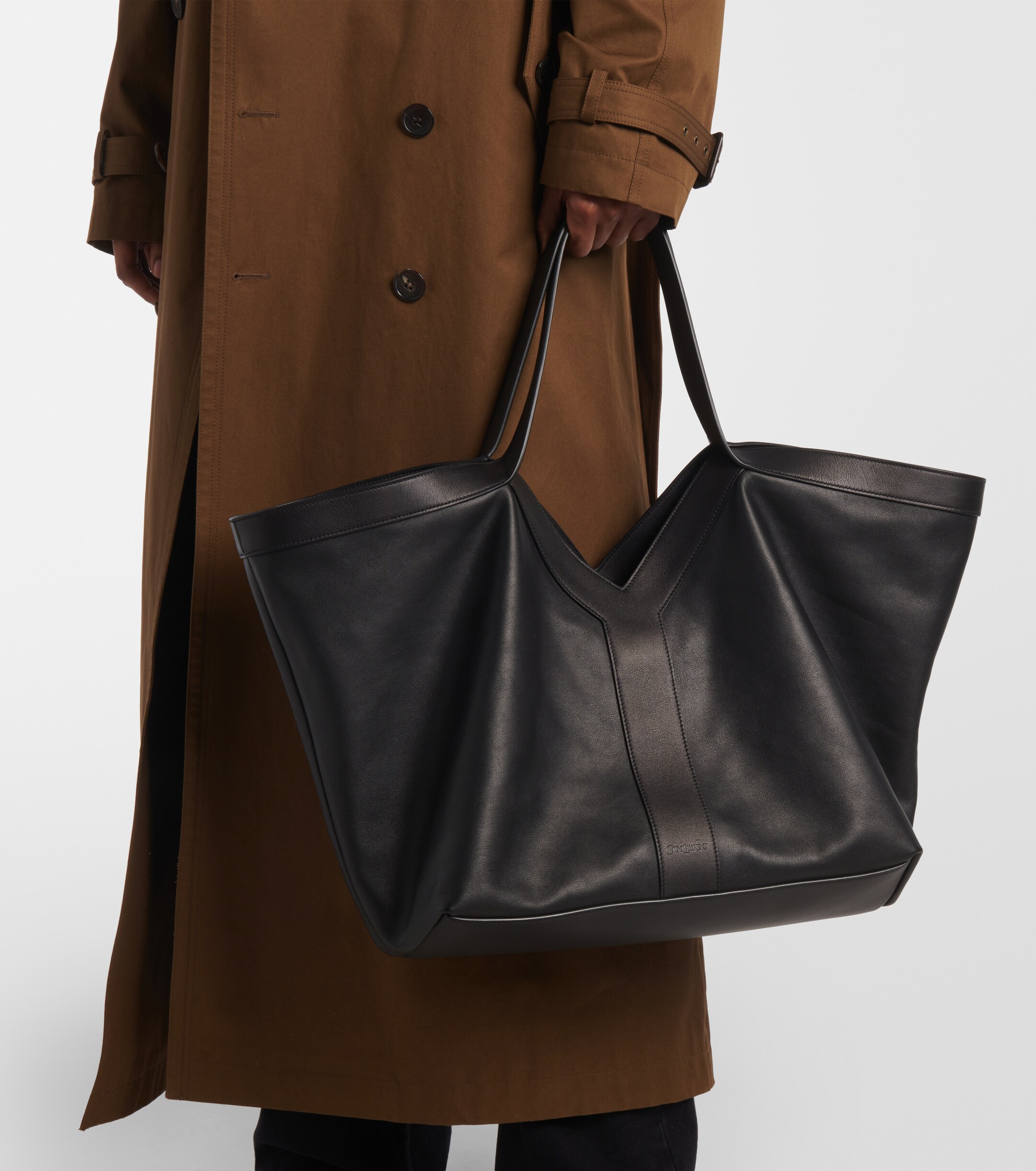 Saint Laurent Y leather tote bag