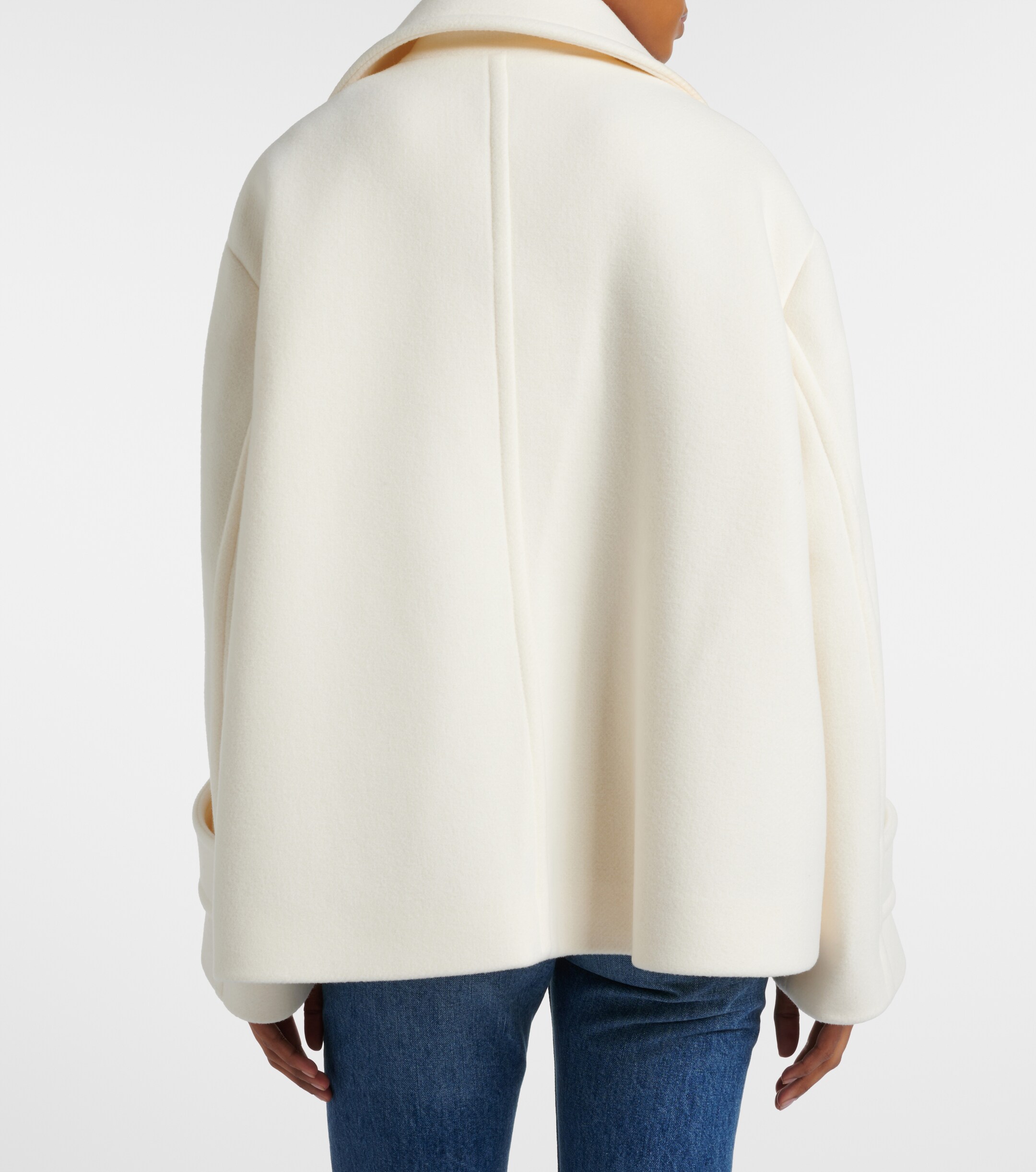 Chloé Oversized wool-blend coat thumbnail