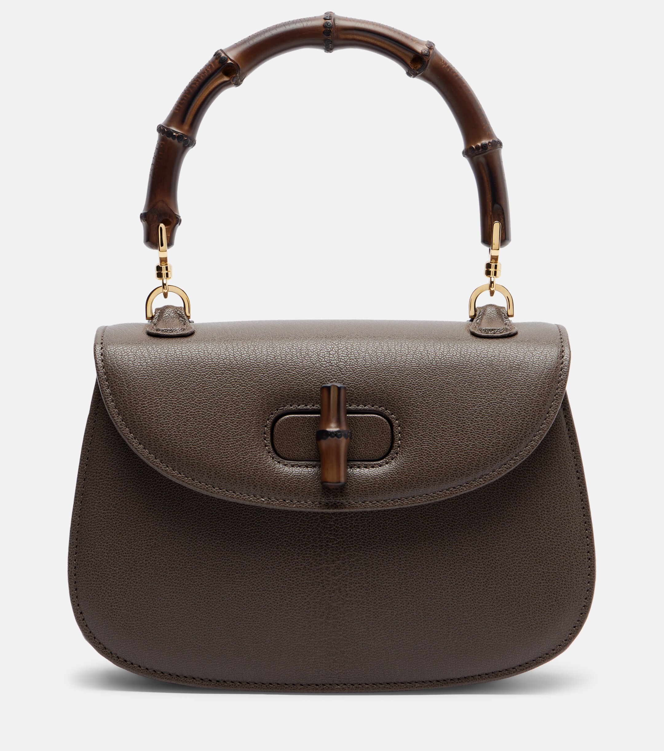 Gucci Gucci Bamboo 1947 Small leather top-handle bag