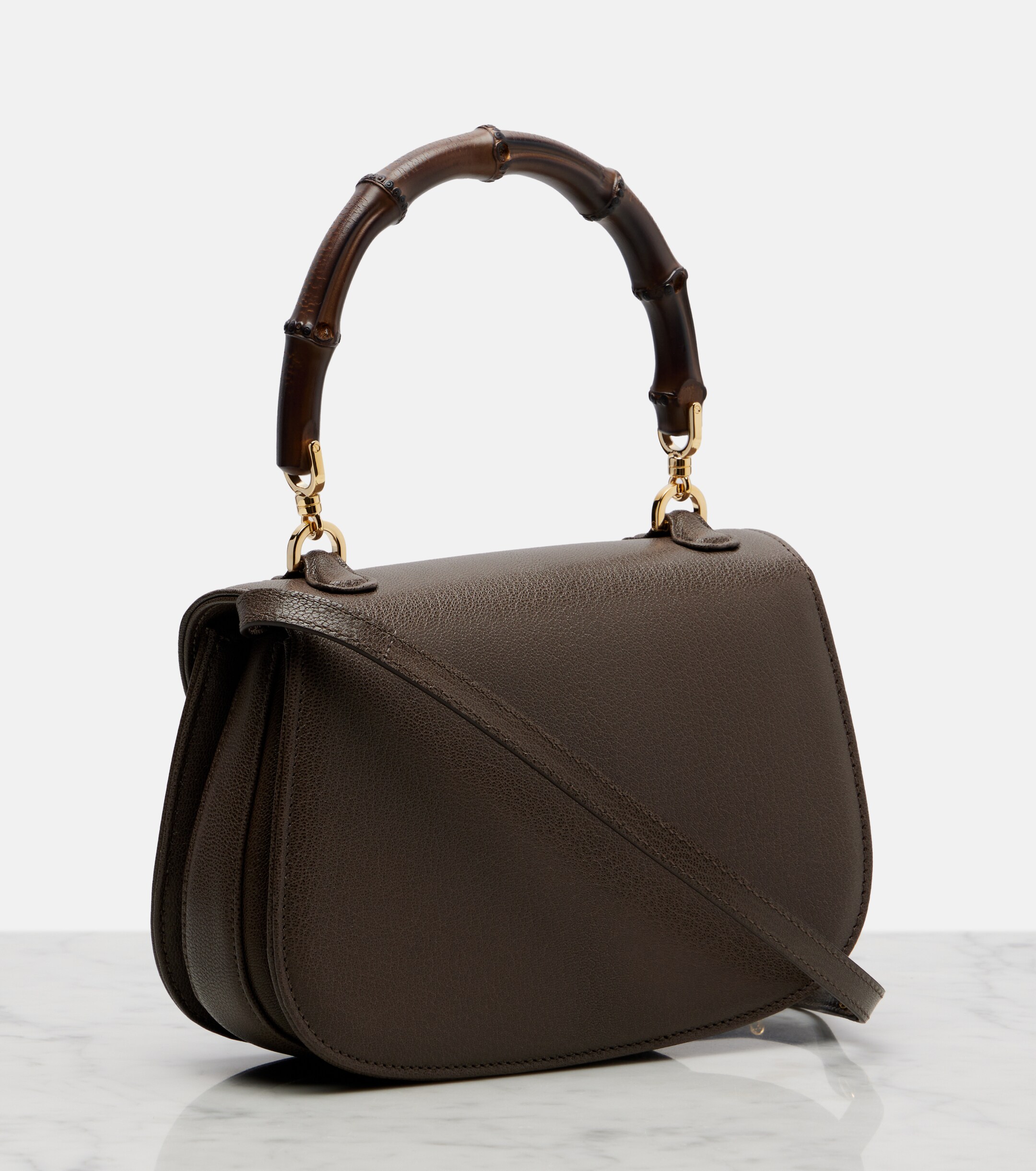 Gucci Gucci Bamboo 1947 Small leather top-handle bag