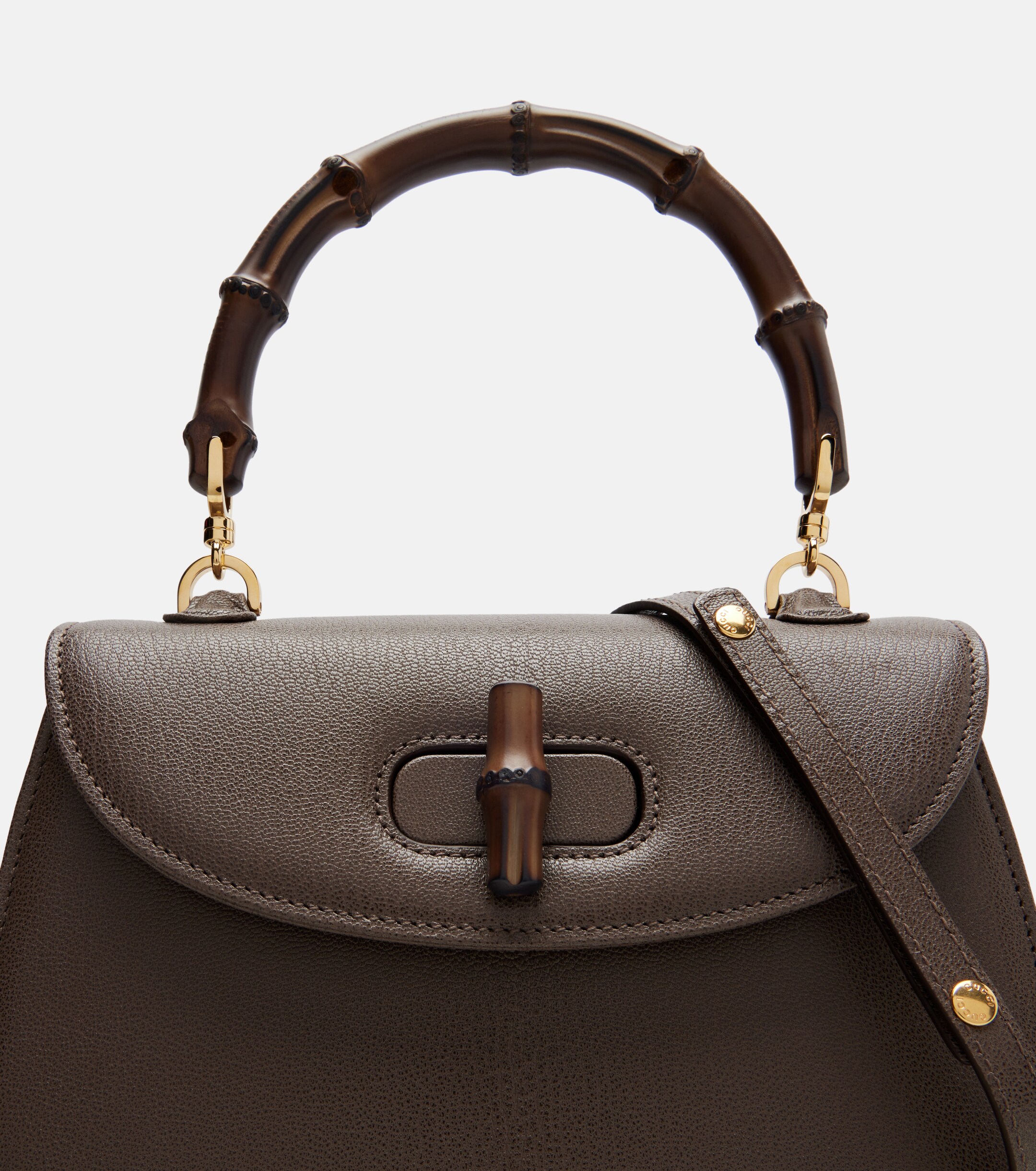 Gucci Gucci Bamboo 1947 Small leather top-handle bag