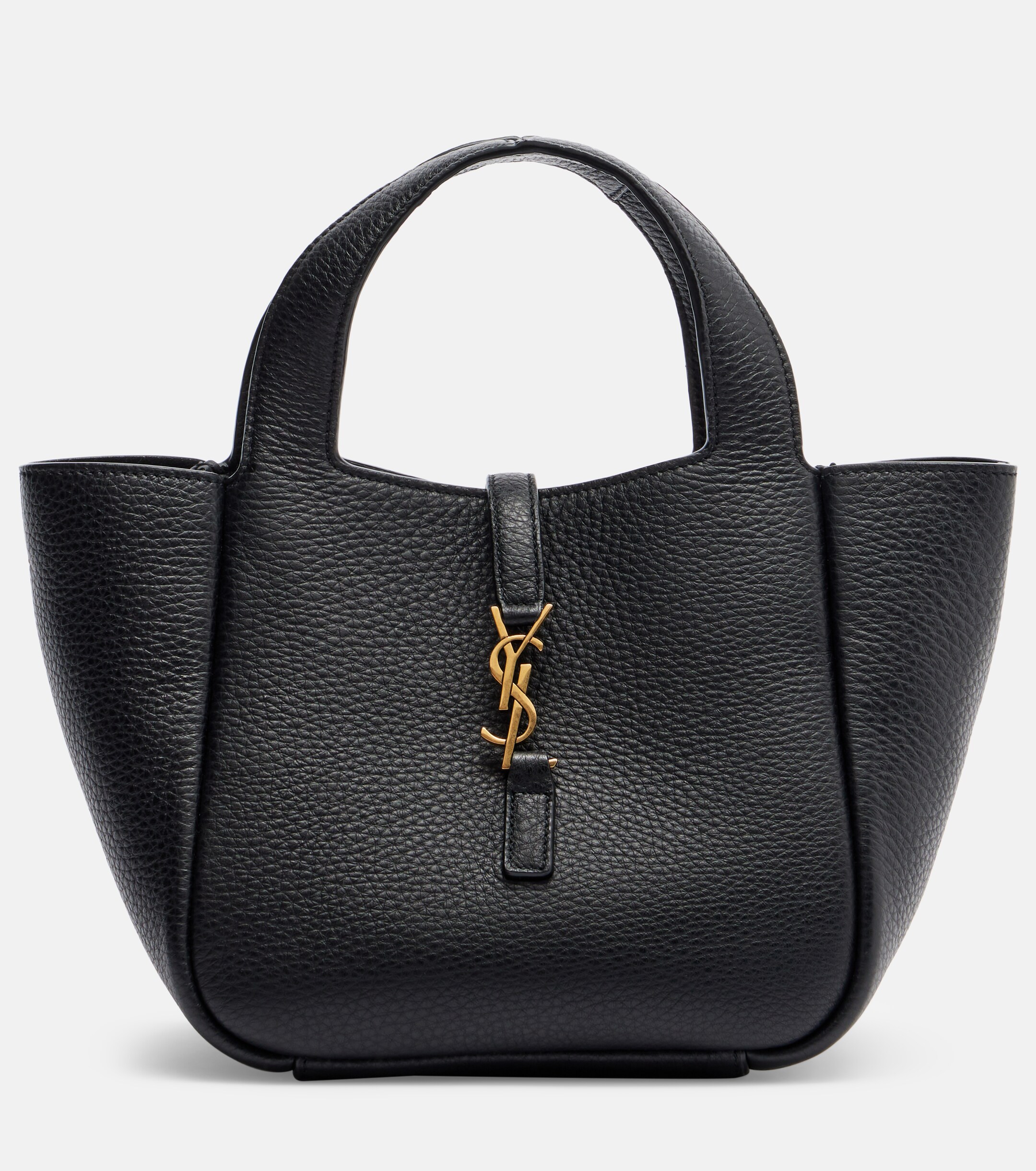 Saint Laurent Le 5 à 7 Bea Baby leather top-handle bag