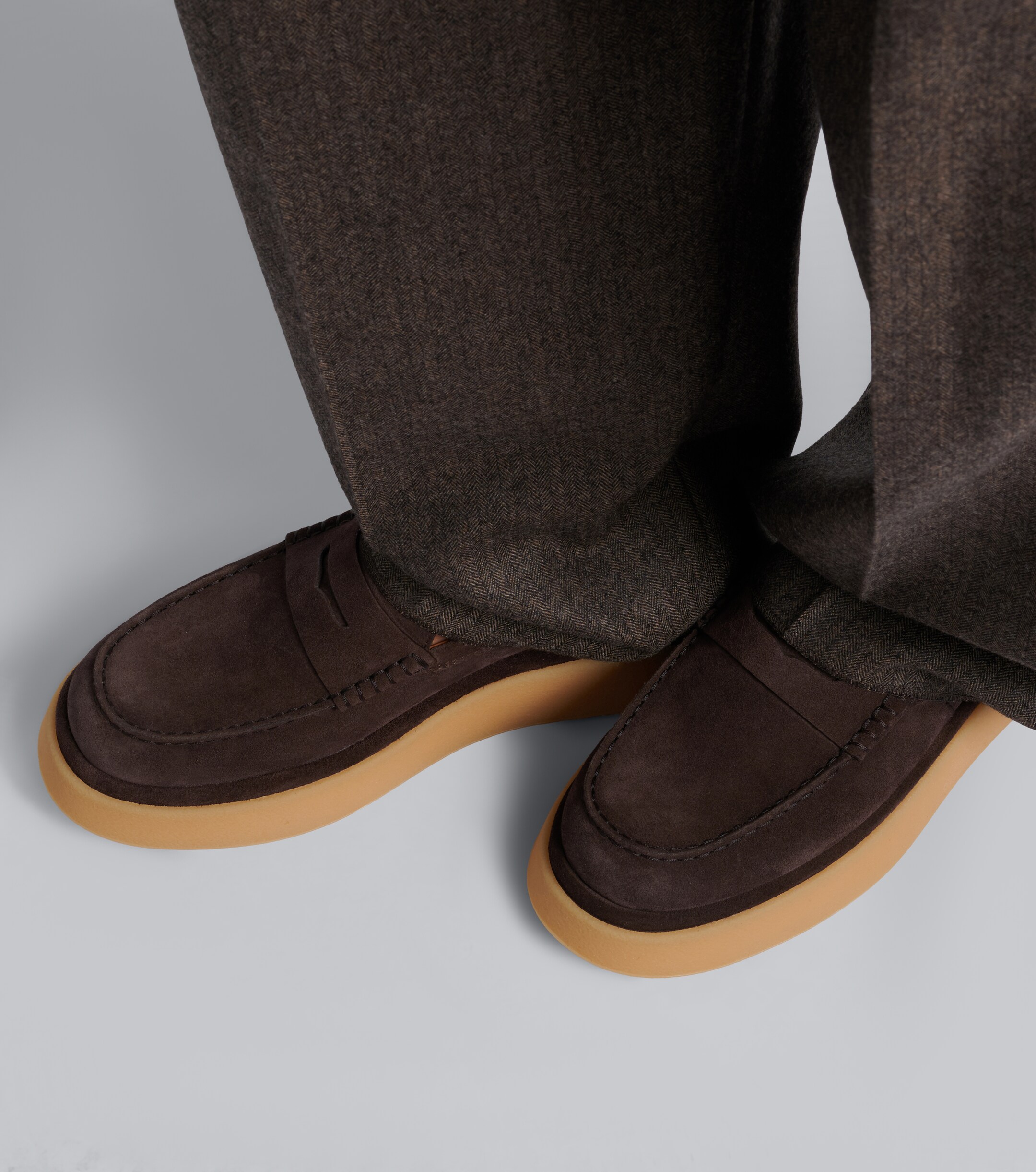 Tod's Tod's Suede platform loafers