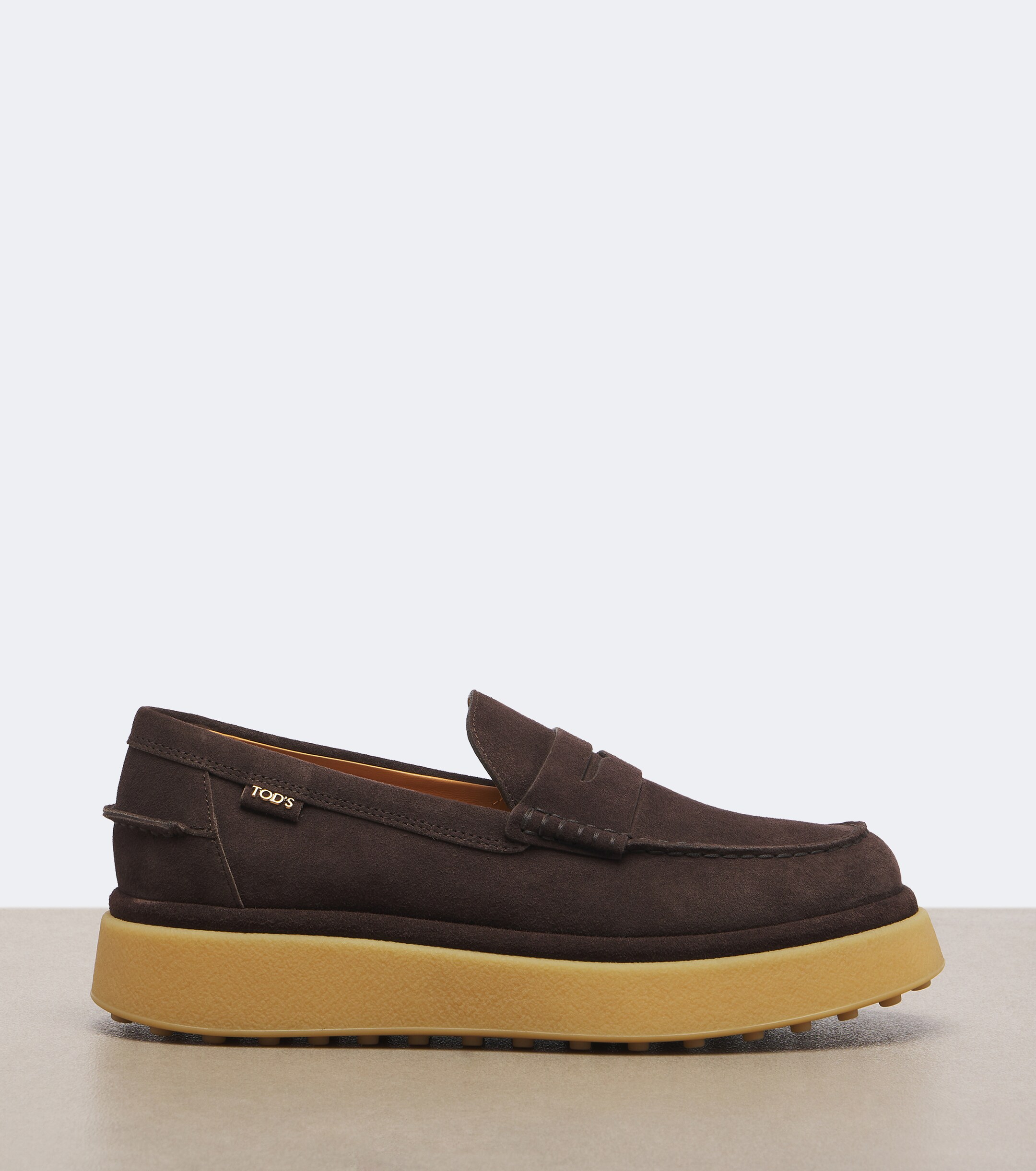 Tod's Tod's Suede platform loafers