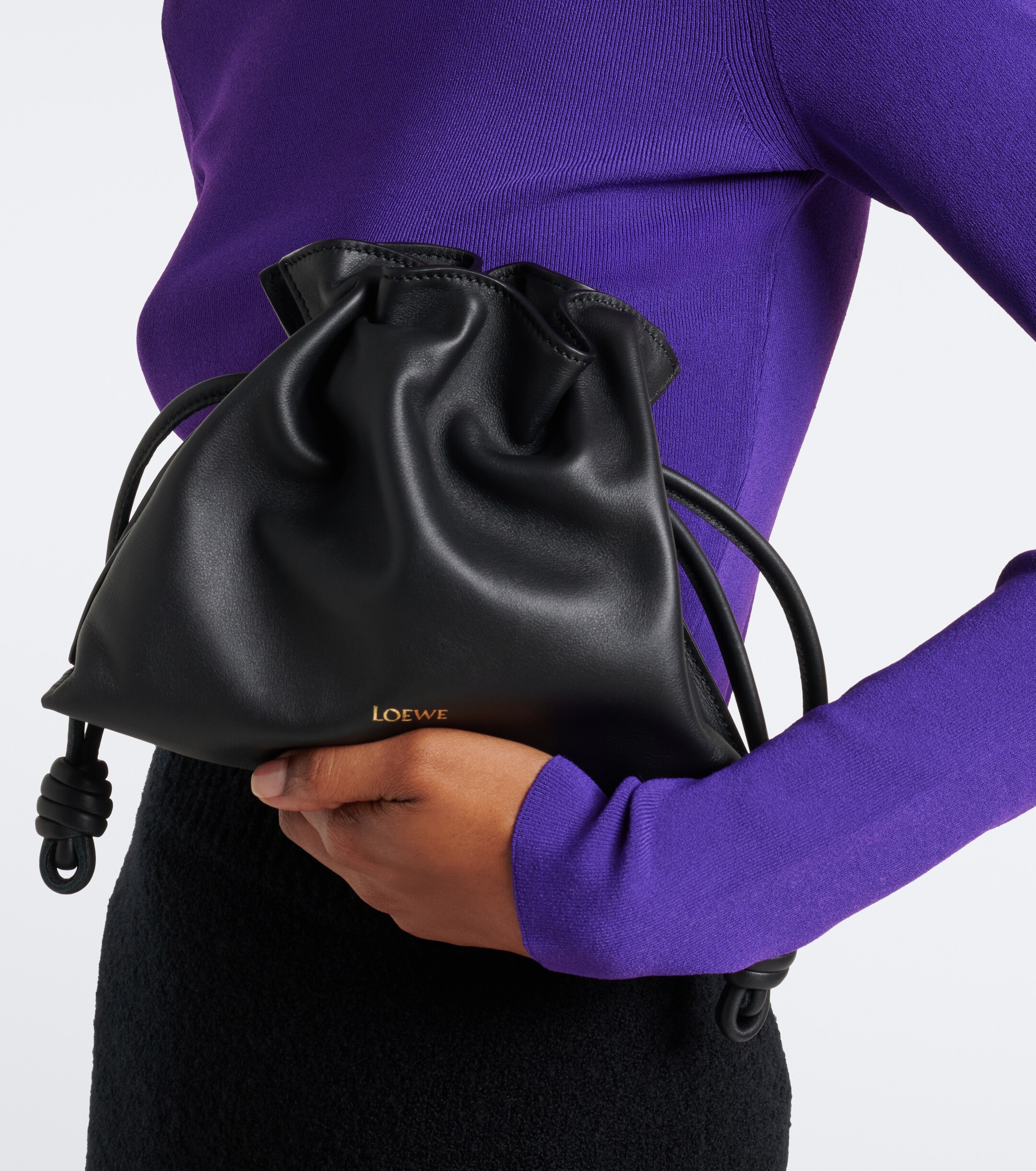 Loewe Loewe Flamenco Mini leather clutch