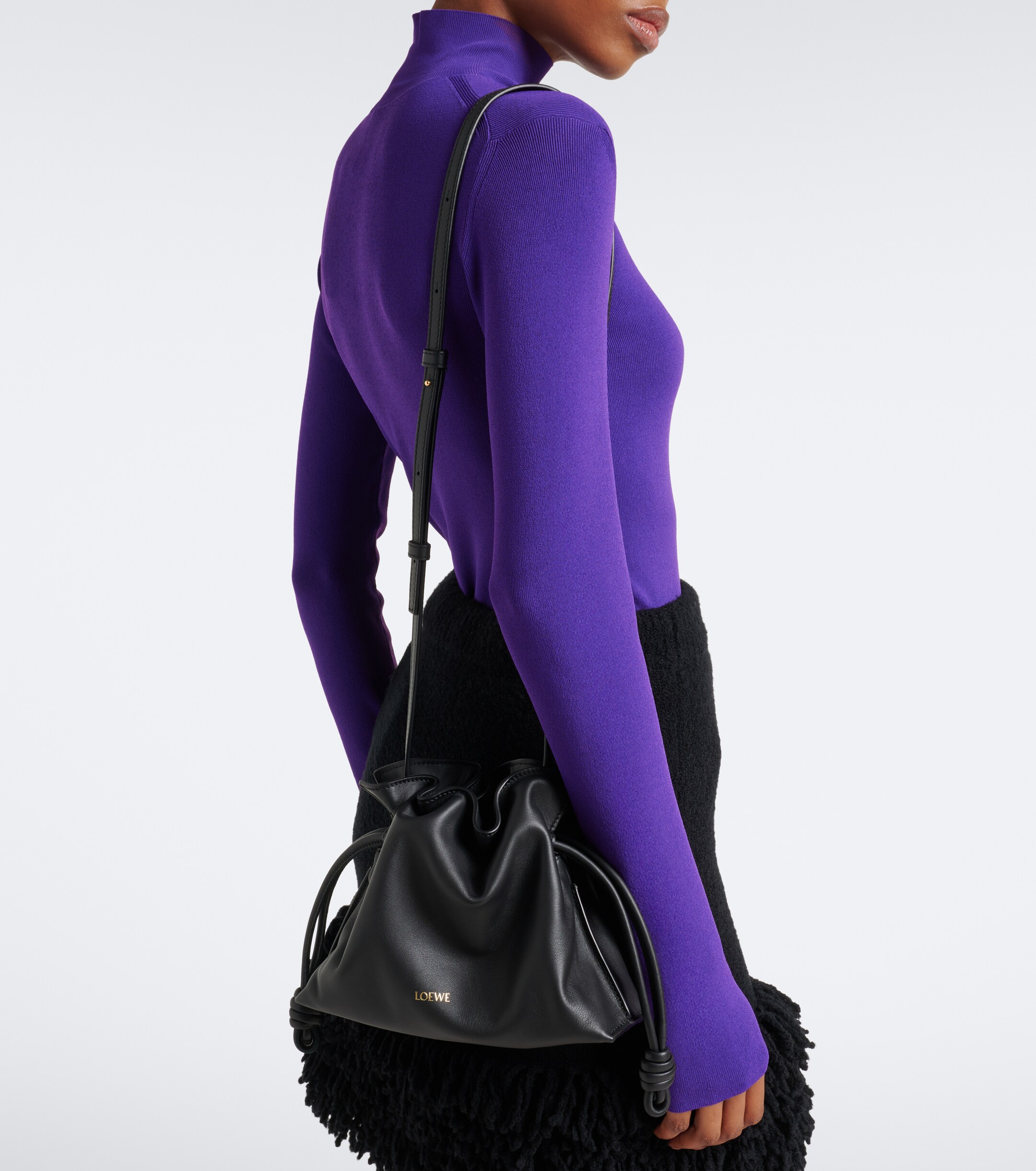 Loewe Loewe Flamenco Mini leather clutch