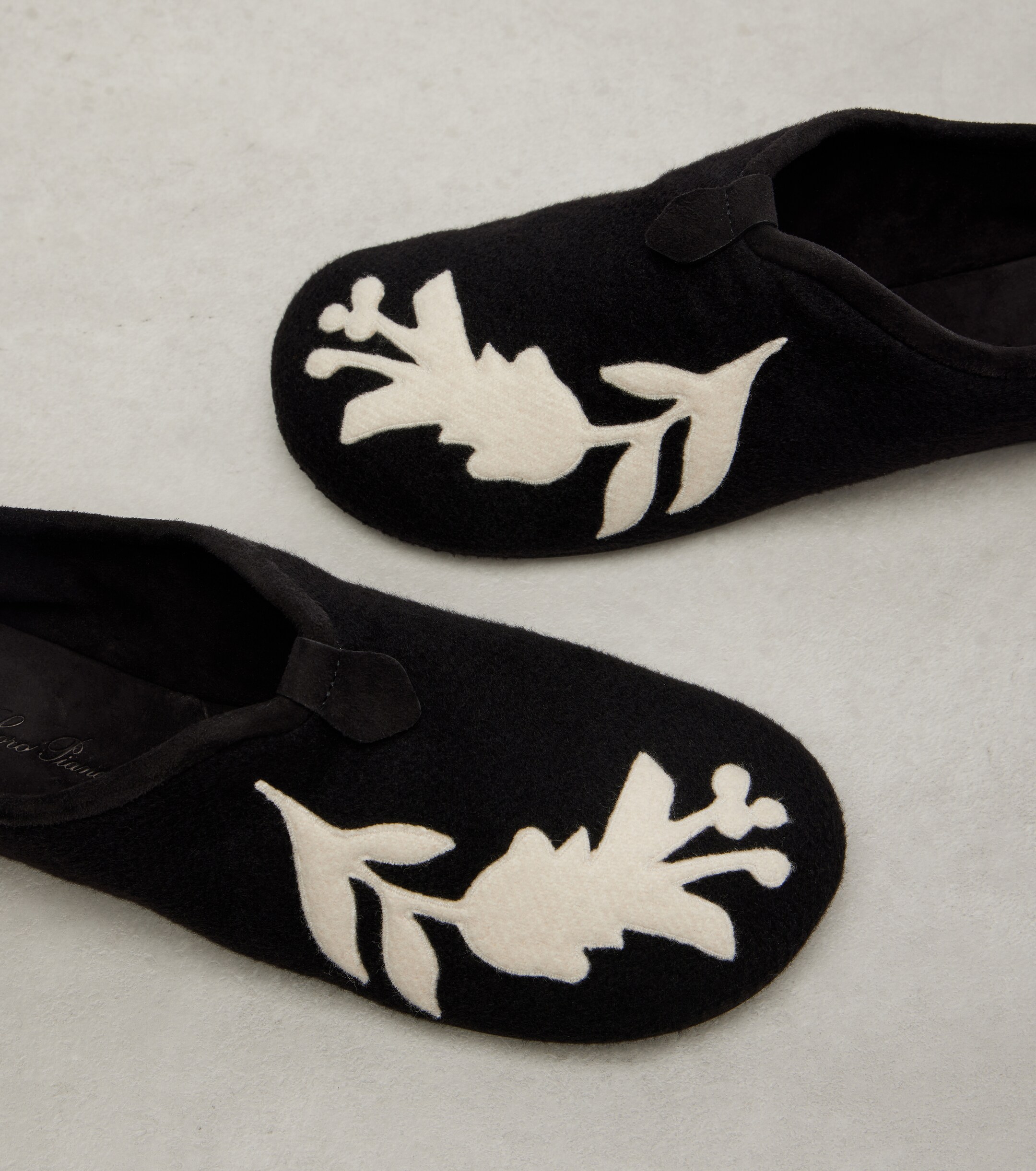Loro Piana Floaty embroidered flats thumbnail