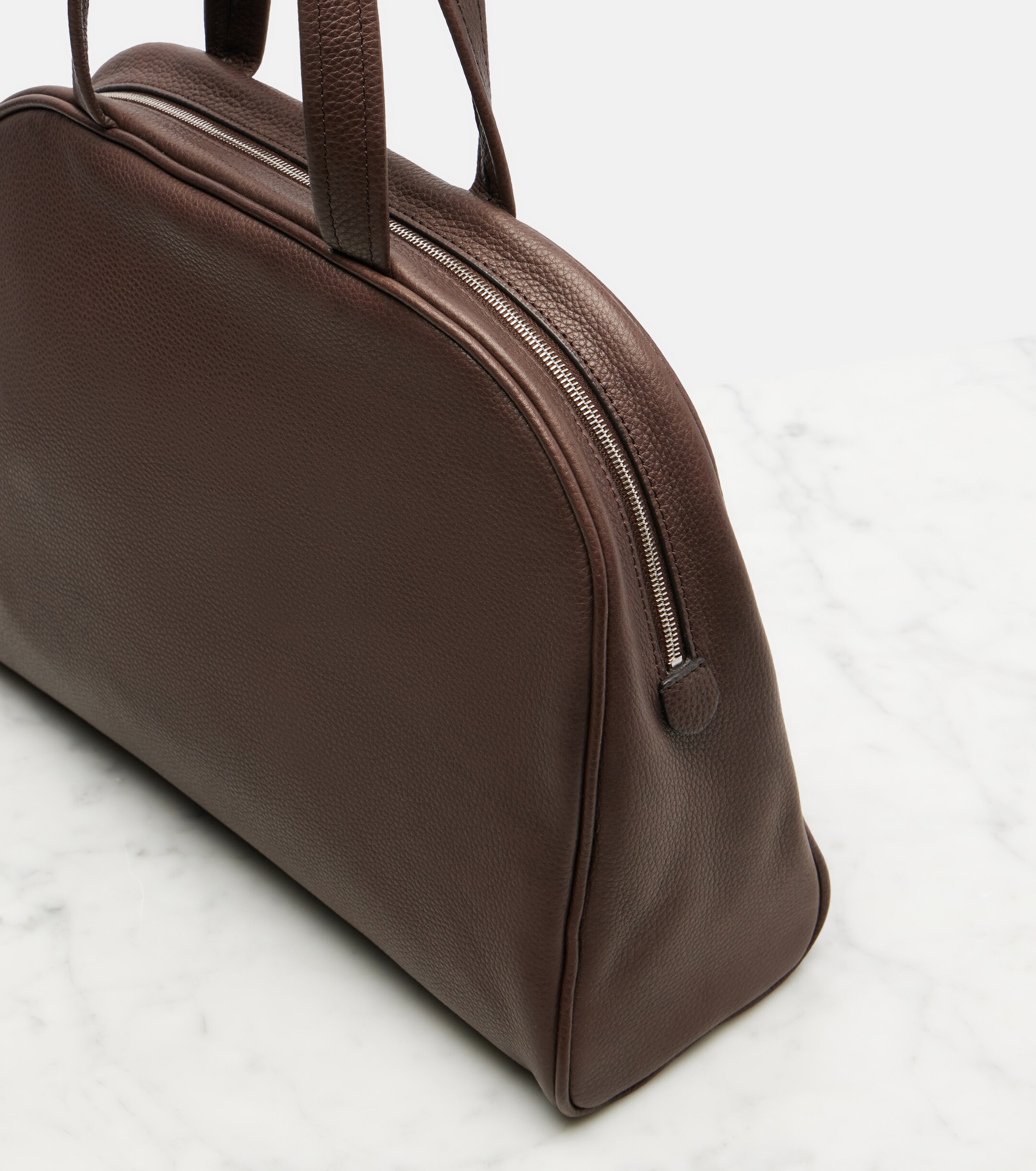 The Row Bindle Small leather tote bag