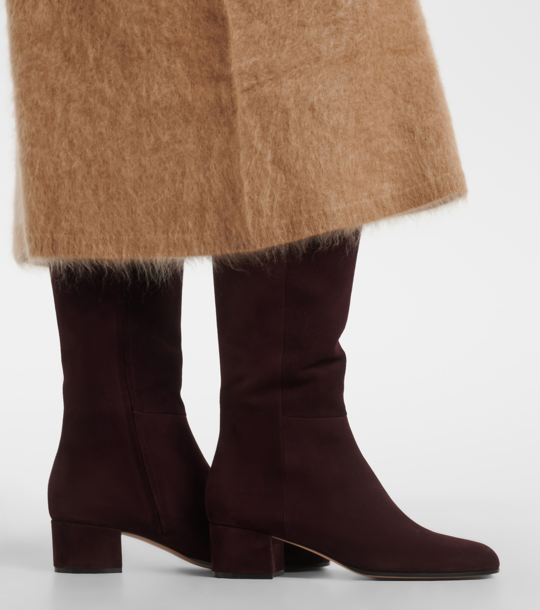 GIANVITO ROSSI Gianvito Rossi Joelle suede knee-high boots