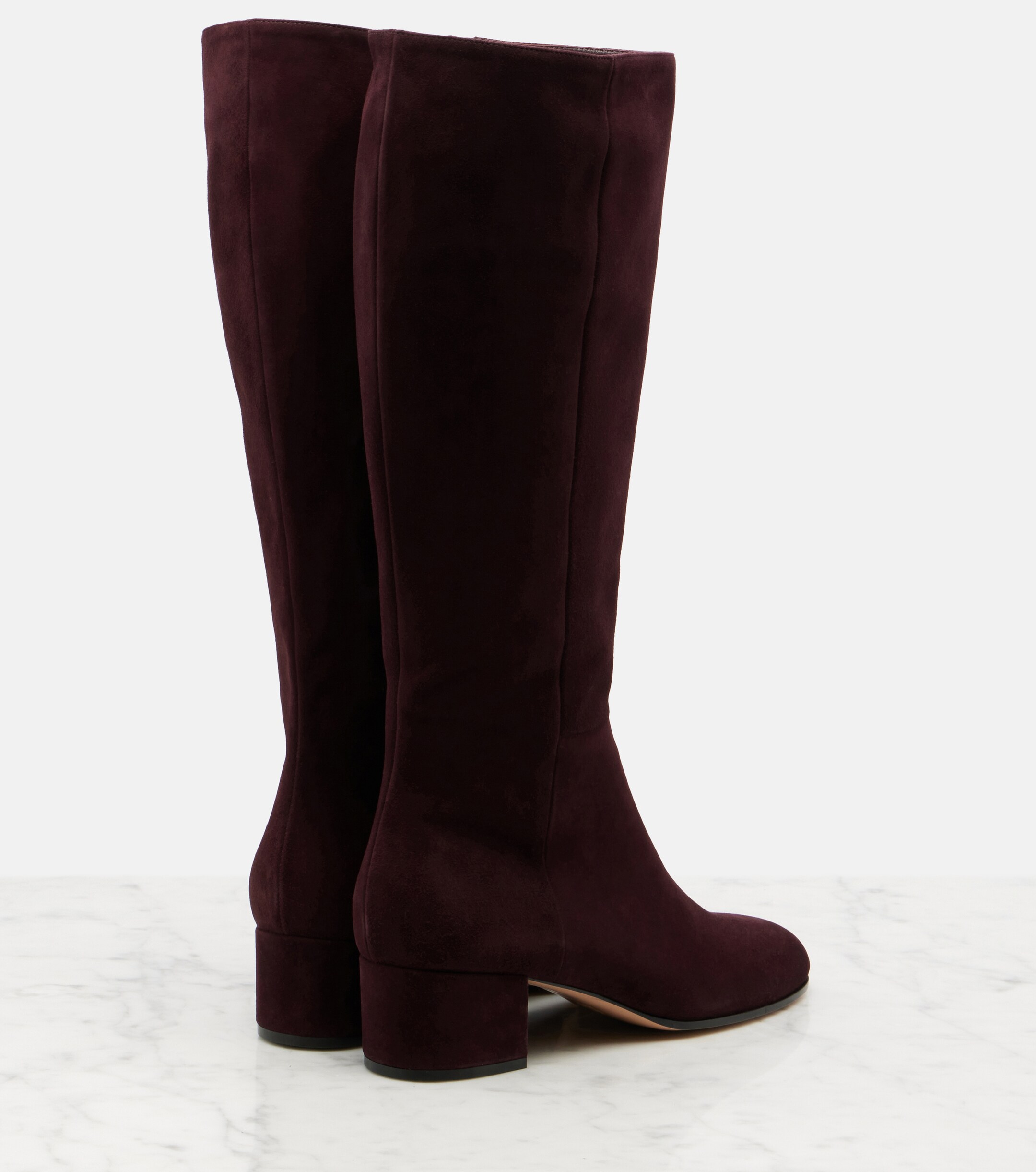 GIANVITO ROSSI Gianvito Rossi Joelle suede knee-high boots
