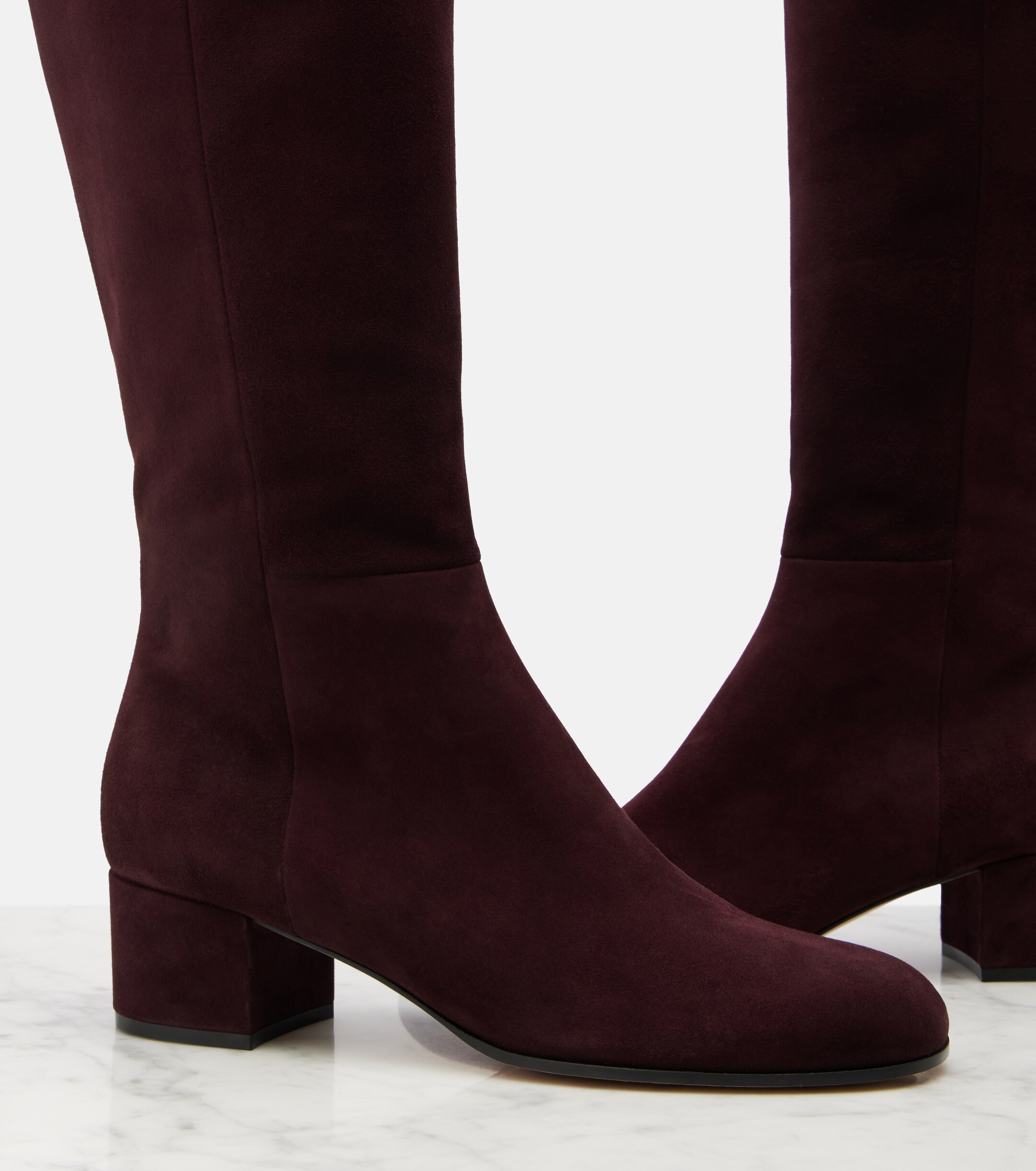 GIANVITO ROSSI Gianvito Rossi Joelle suede knee-high boots