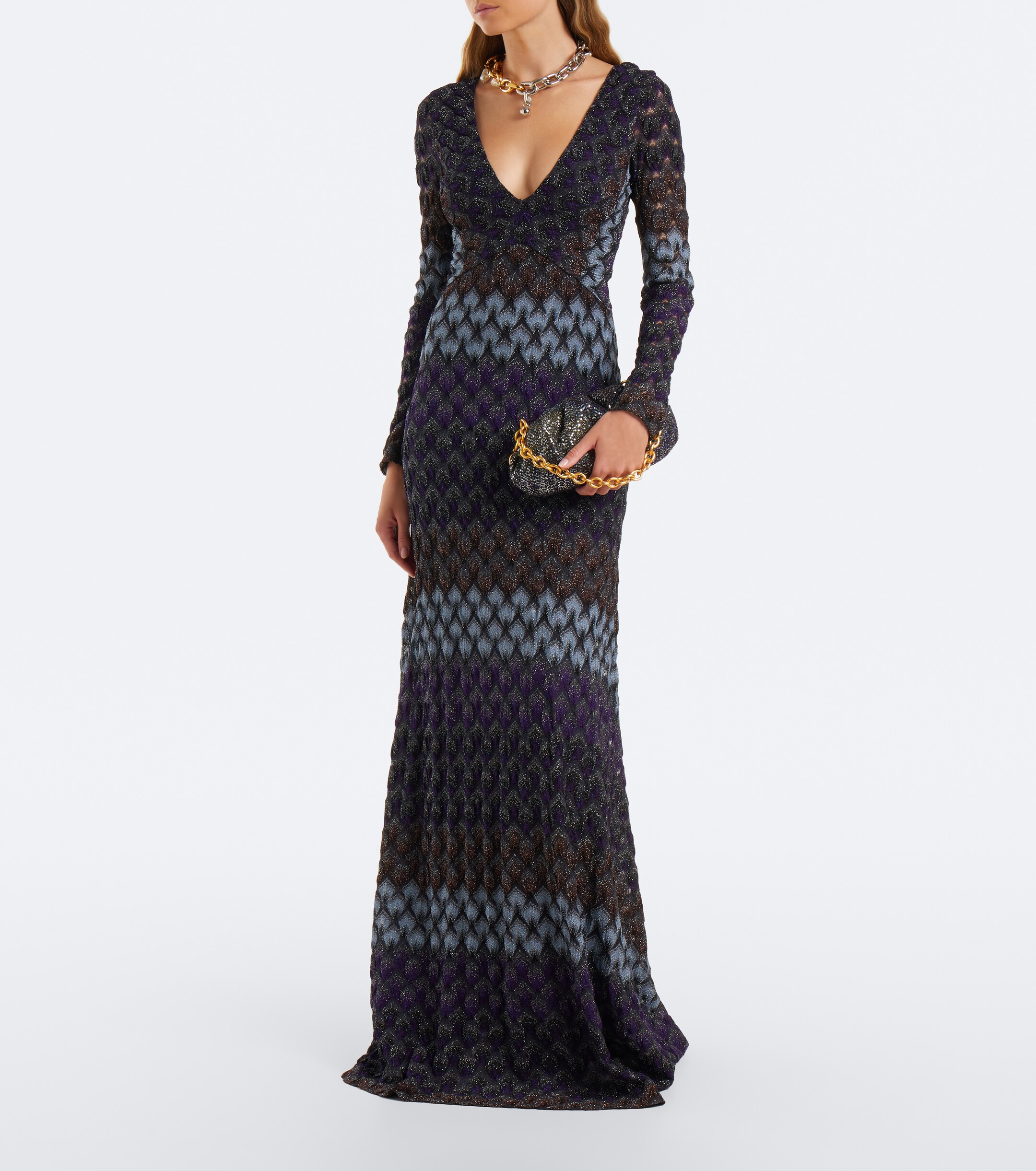 Missoni Sequined Small clutch