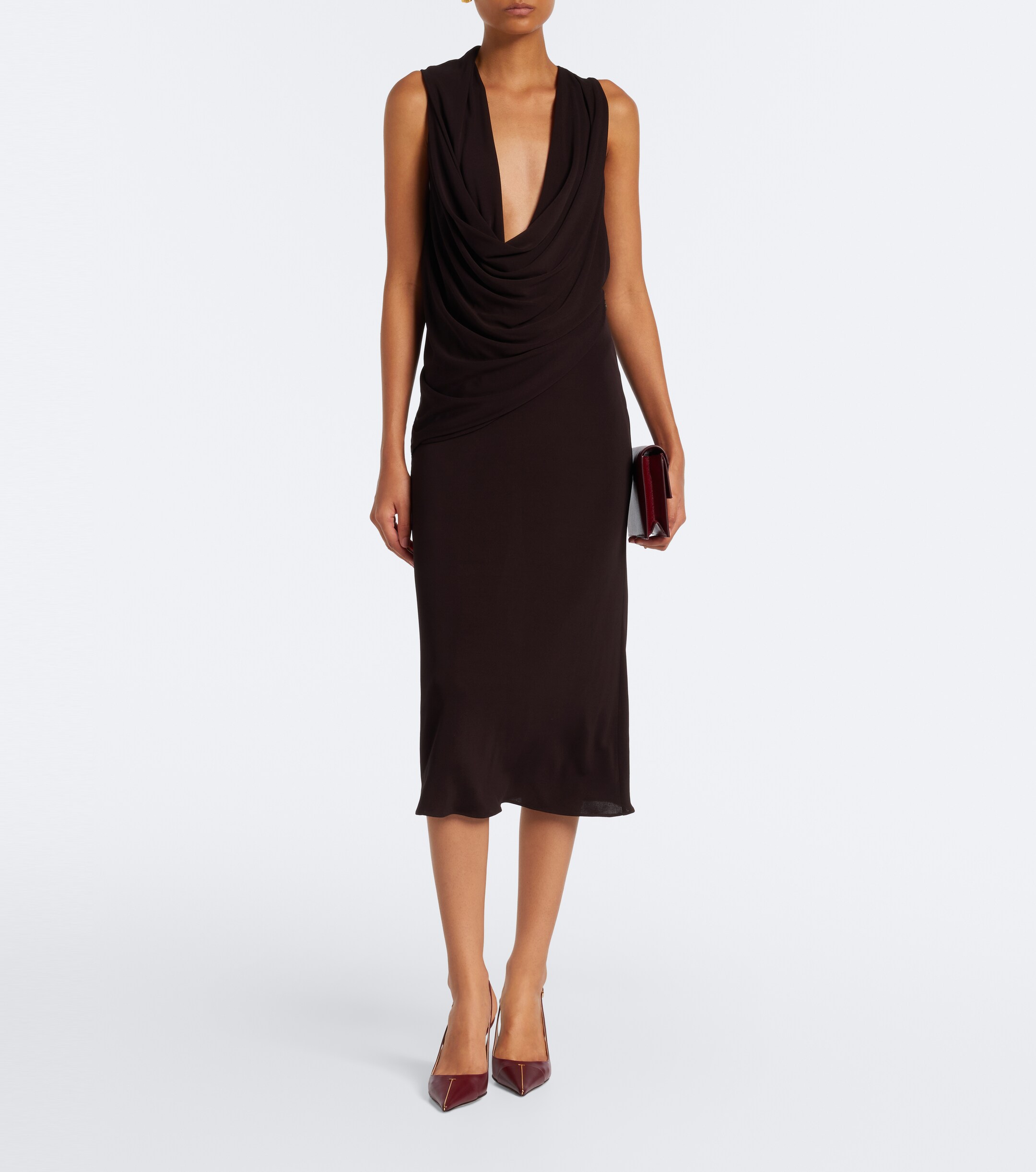 Tom Ford Tom Ford Leather slingback pumps