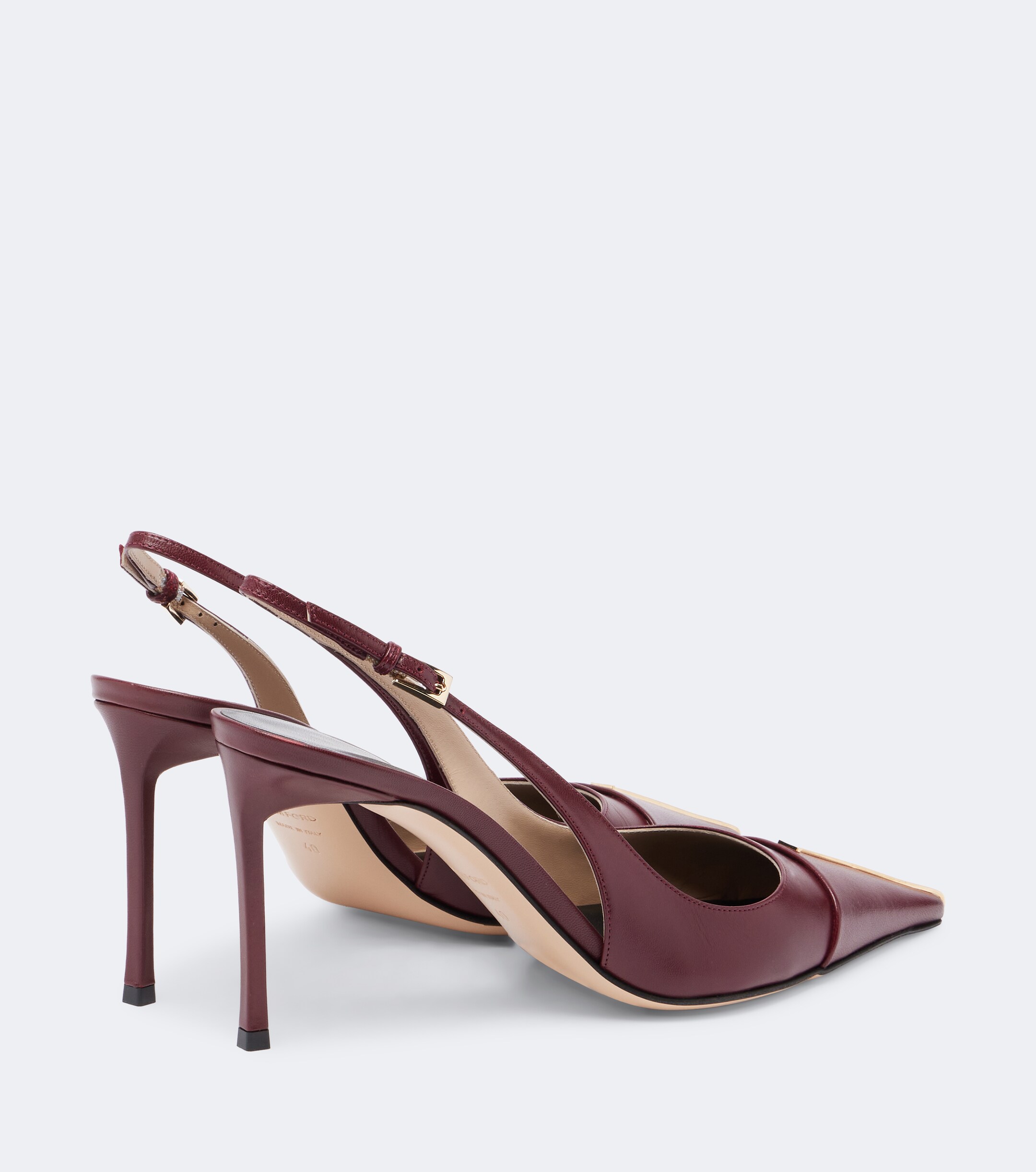 Tom Ford Tom Ford Leather slingback pumps