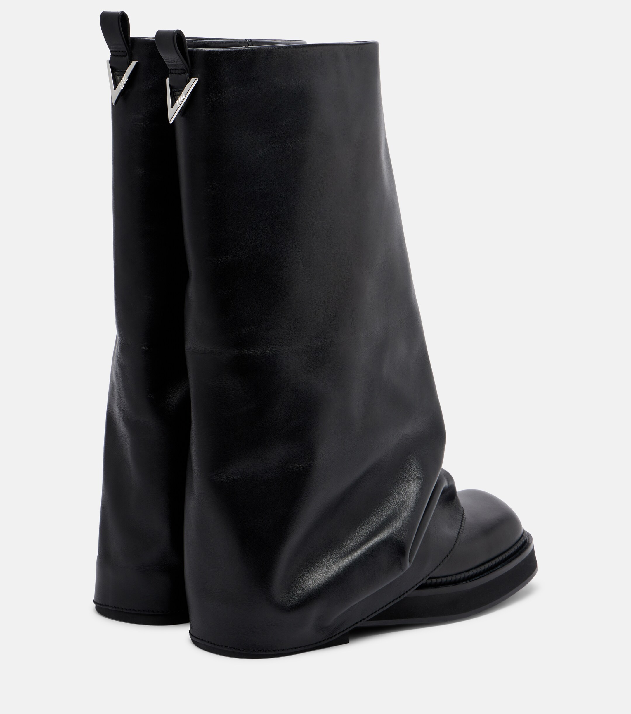 THE ATTICO The Attico Robin leather combat boots