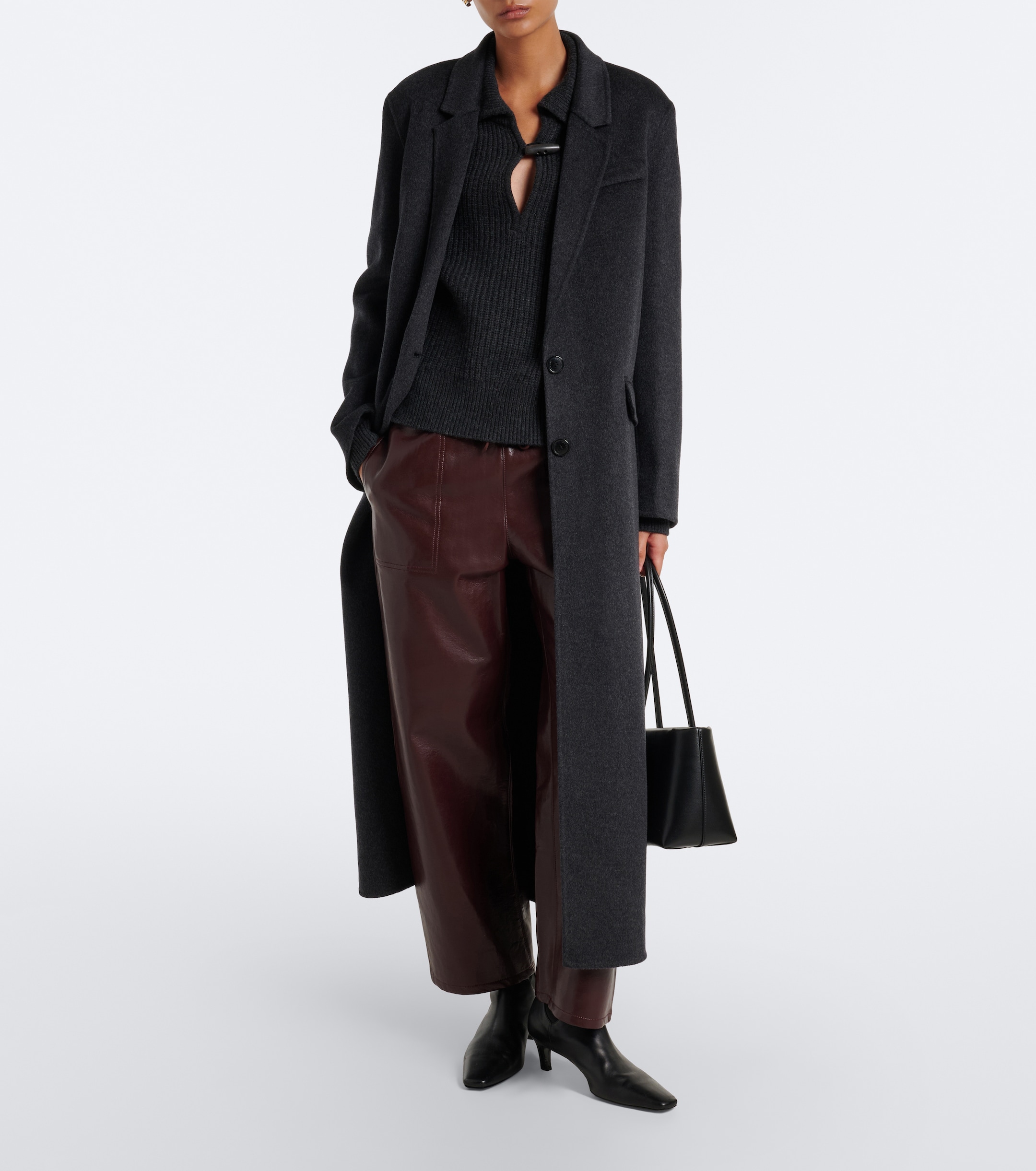 Citizens Of Humanity Citizens of Humanity Coated wide-leg pants