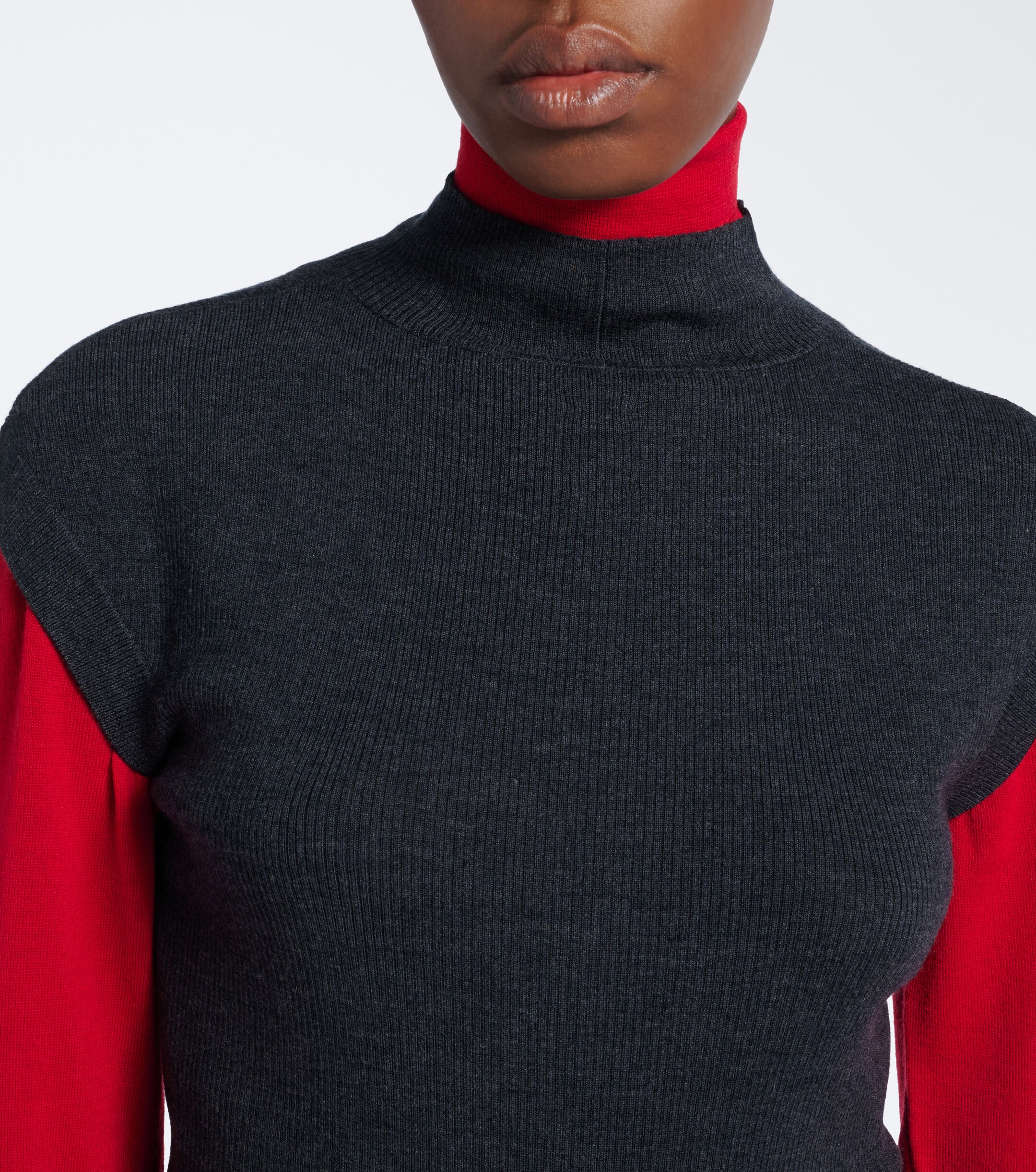 Jardin des Orangers Jardin des Orangers Ribbed-knit virgin wool top