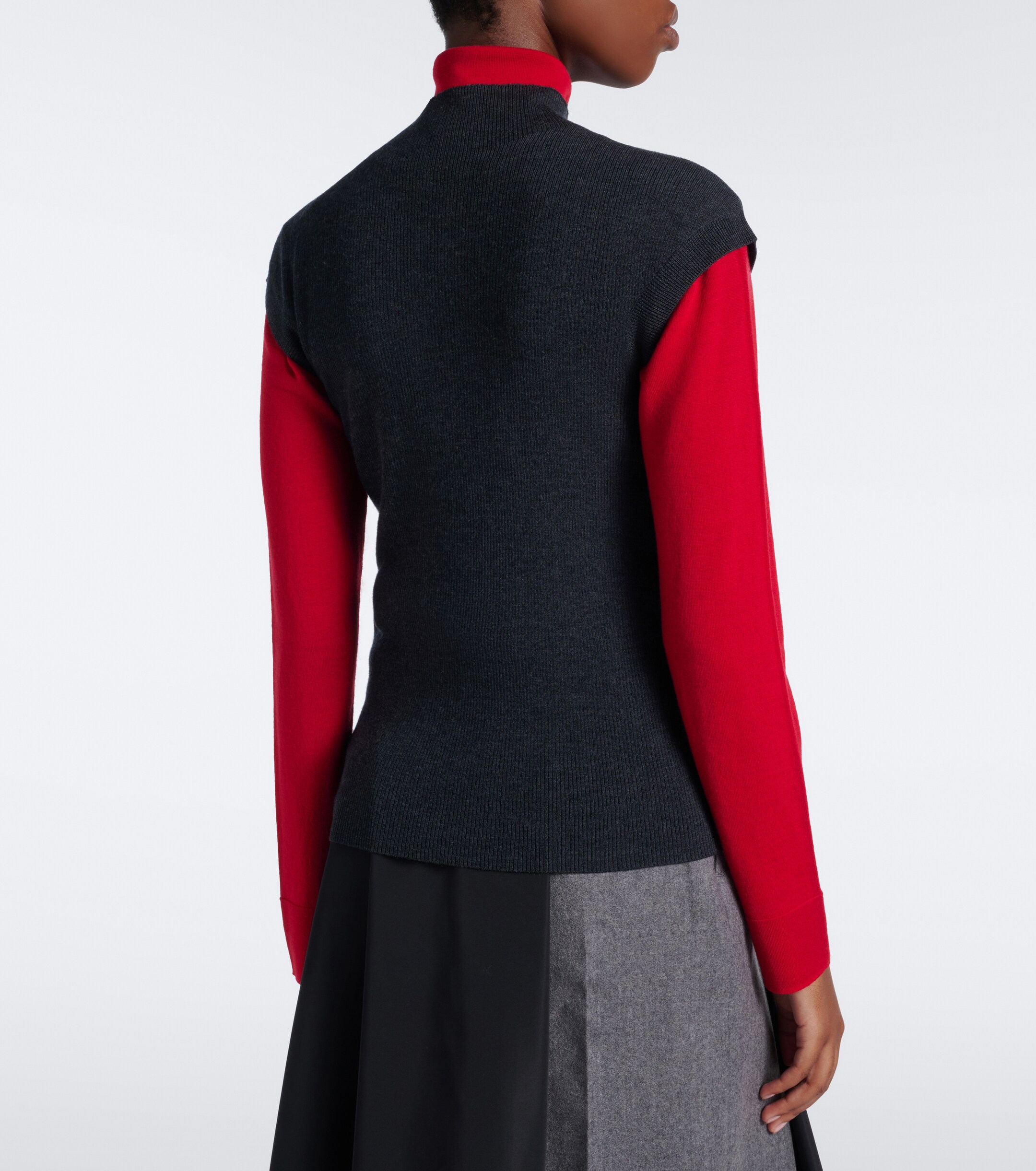 Jardin des Orangers Jardin des Orangers Ribbed-knit virgin wool top