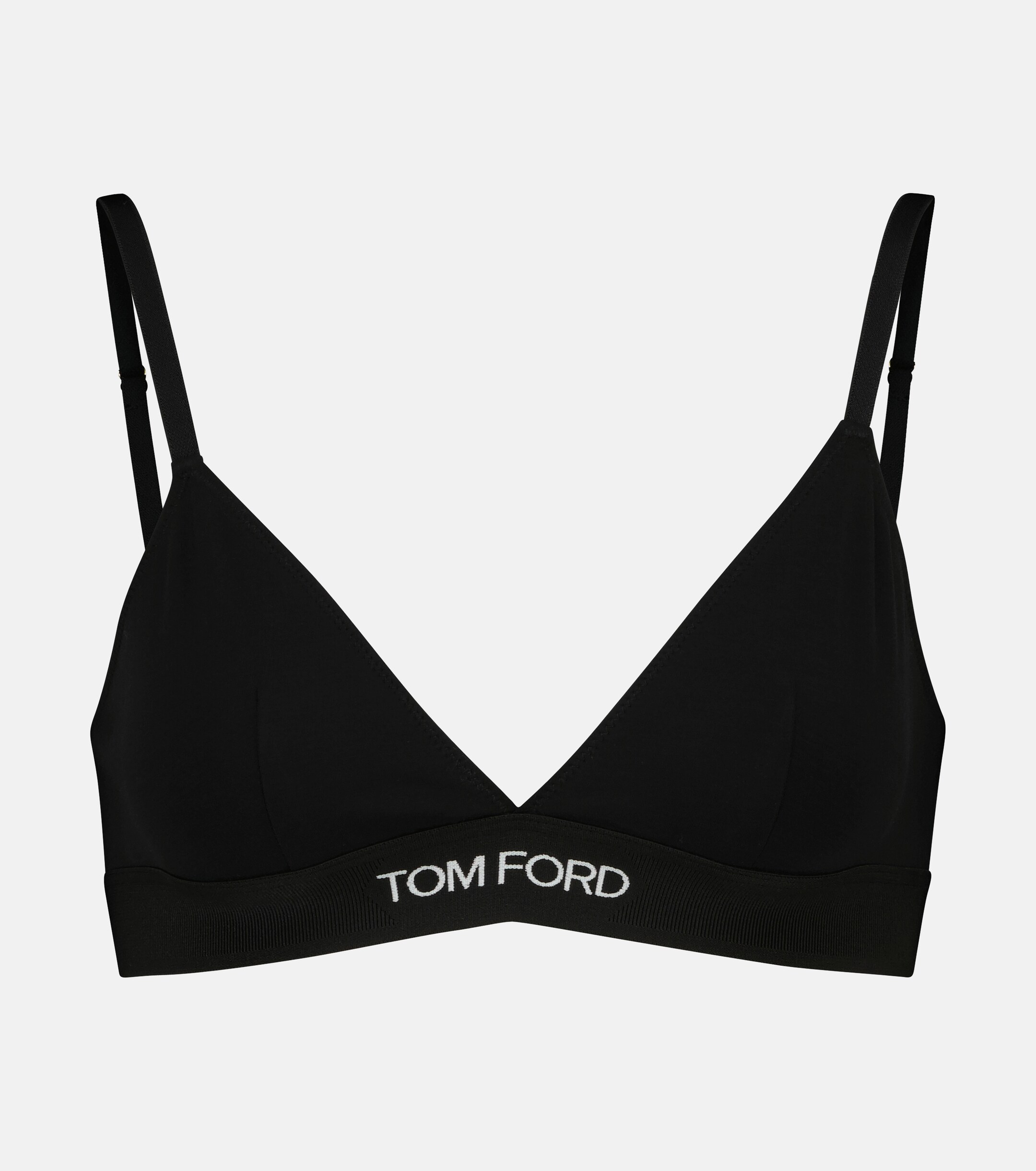 Tom Ford Tom Ford Logo stretch-jersey triangle bra