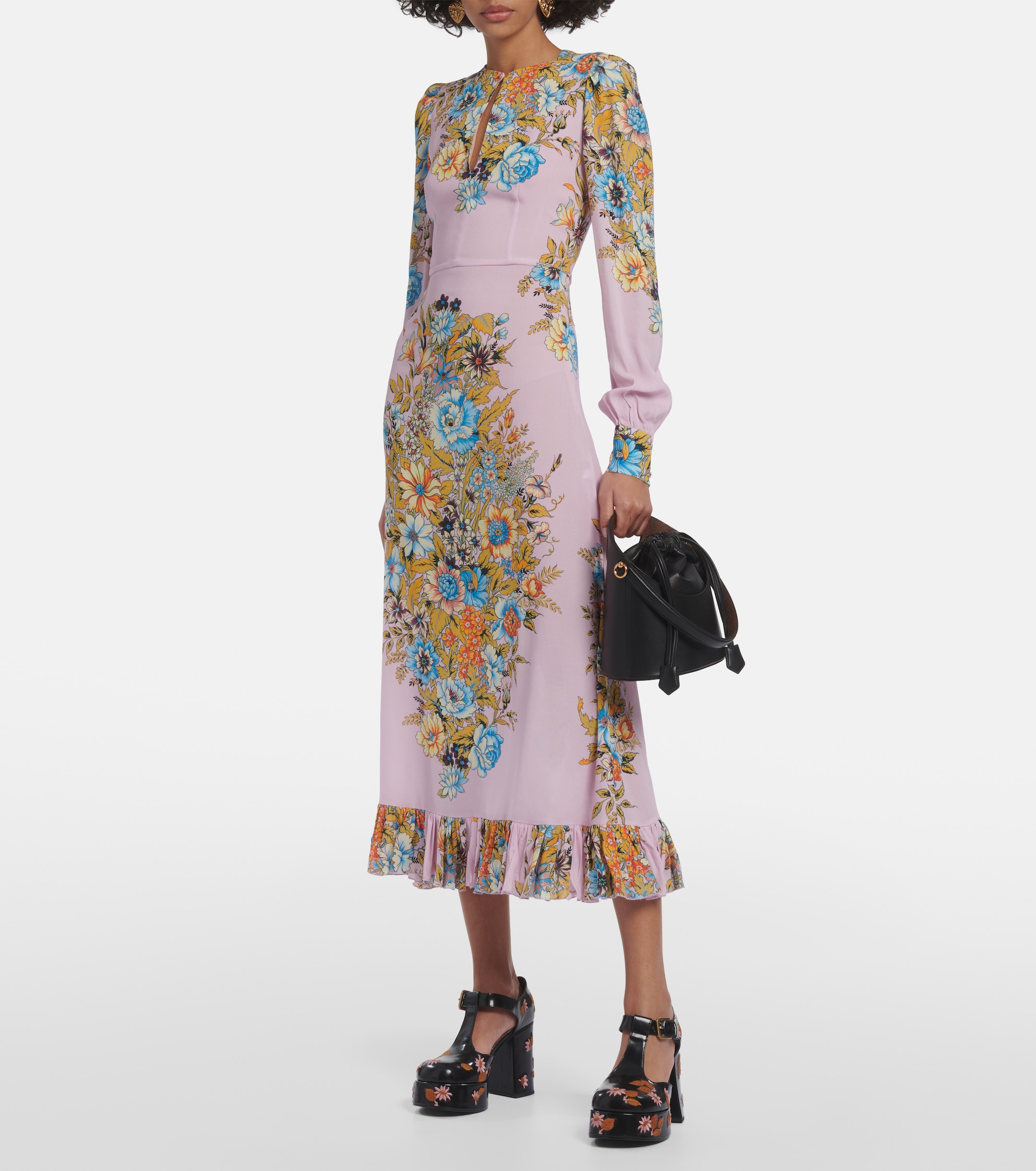 Etro Floral minidress