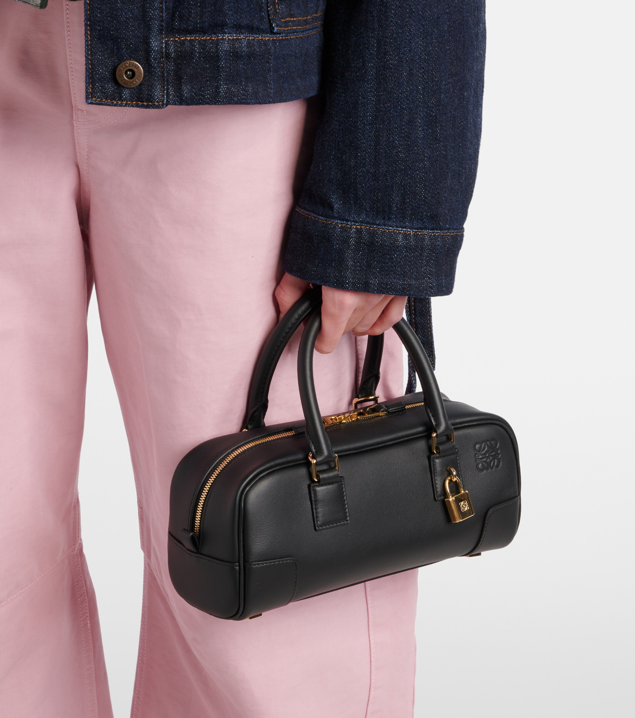 Loewe Amazona 23 leather tote bag