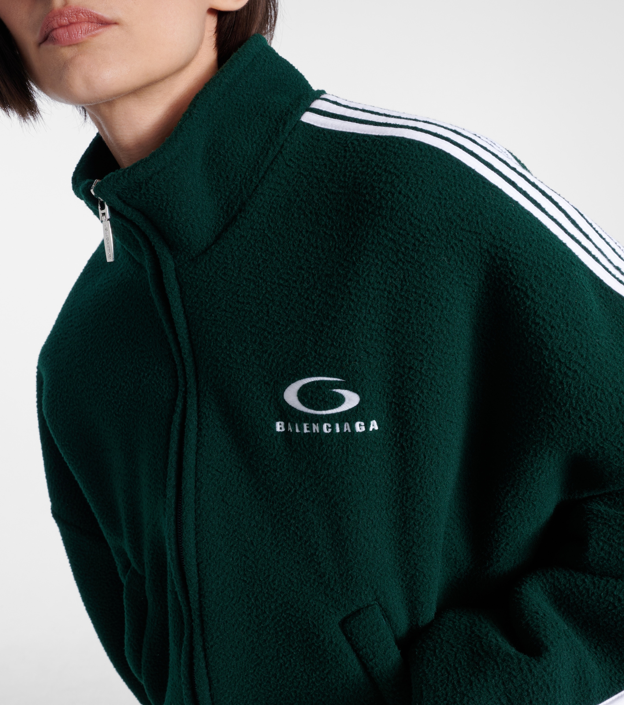 Balenciaga Loop Sports Icon fleece jacket thumbnail