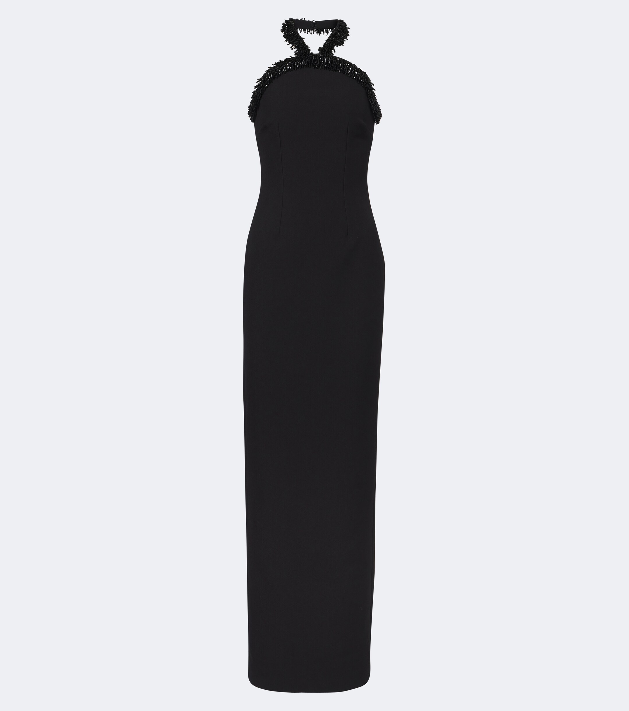 Roland Mouret Roland Mouret Embellished crêpe halterneck gown