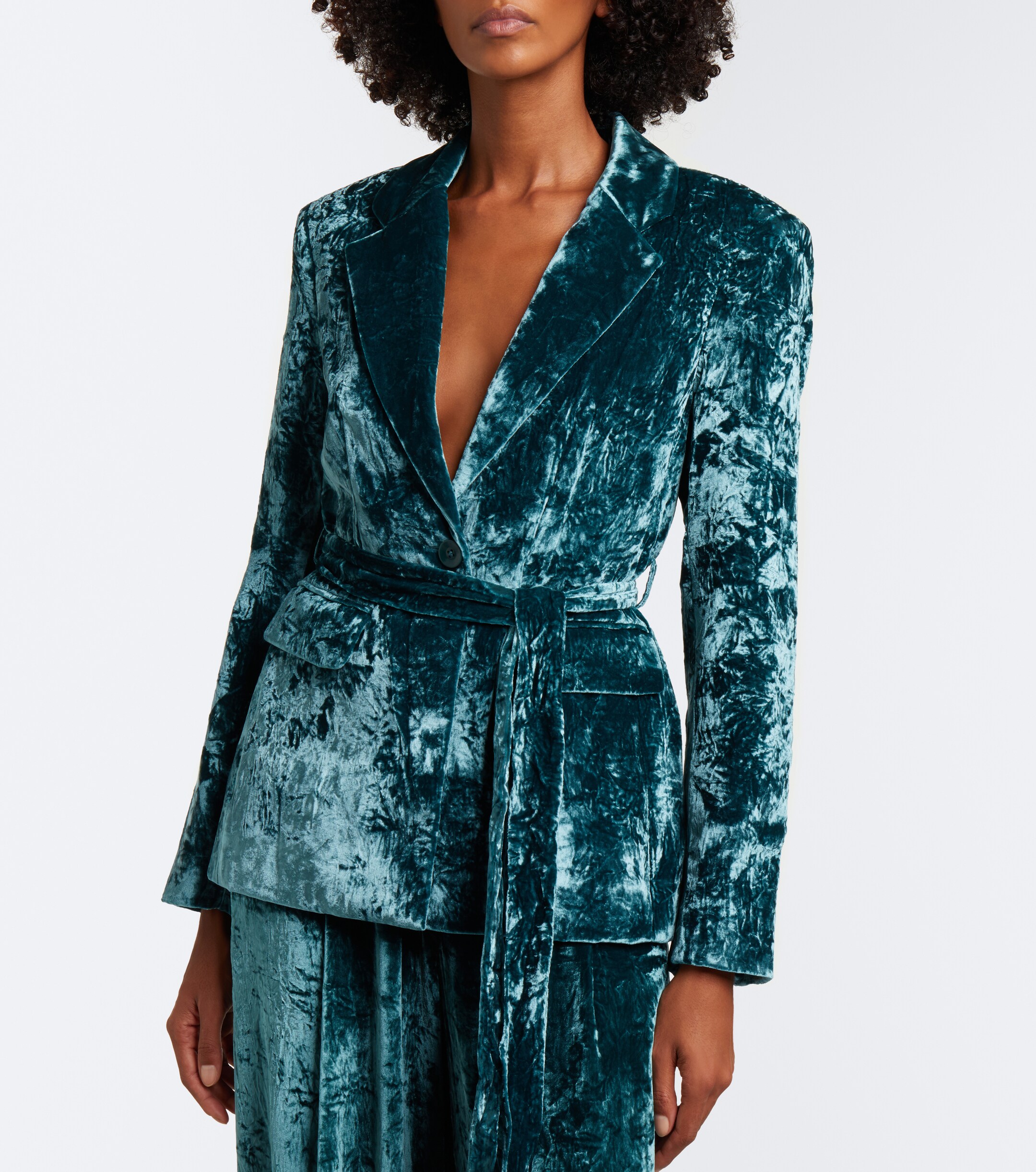Ulla Johnson Ulla Johnson Ellery belted velvet blazer