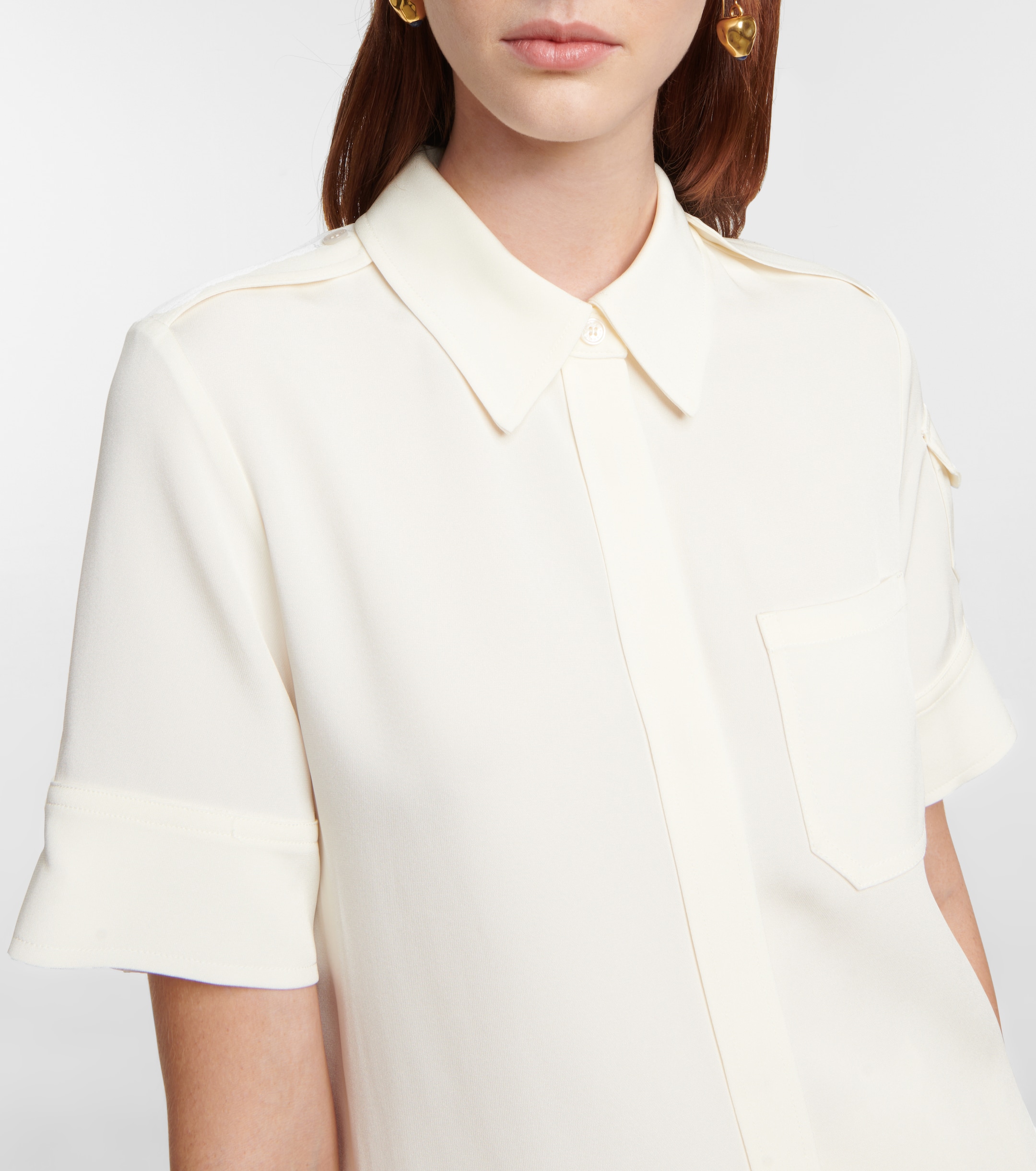 Victoria Beckham Crêpe shirt