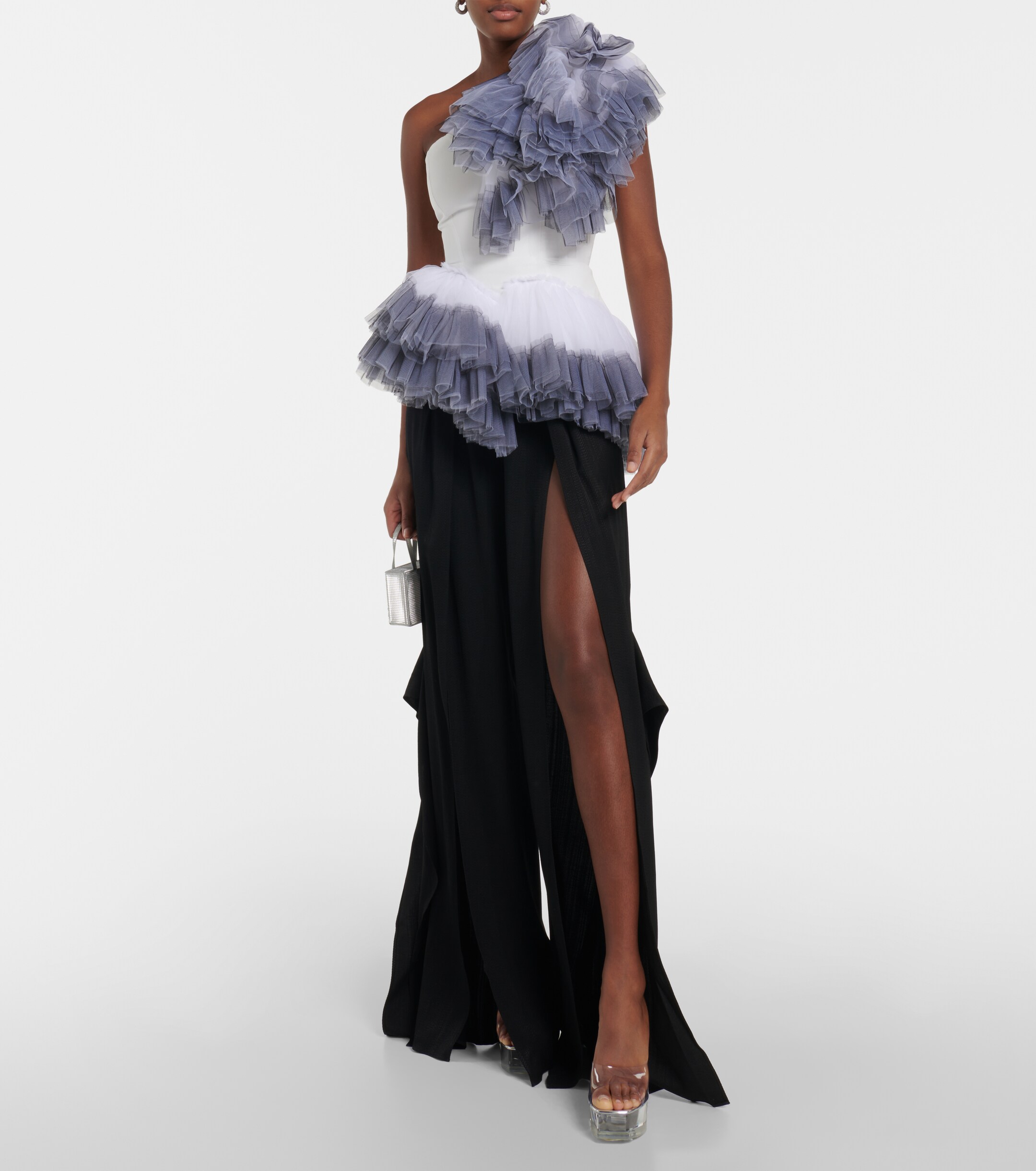 Maticevski High-rise wide-leg pants