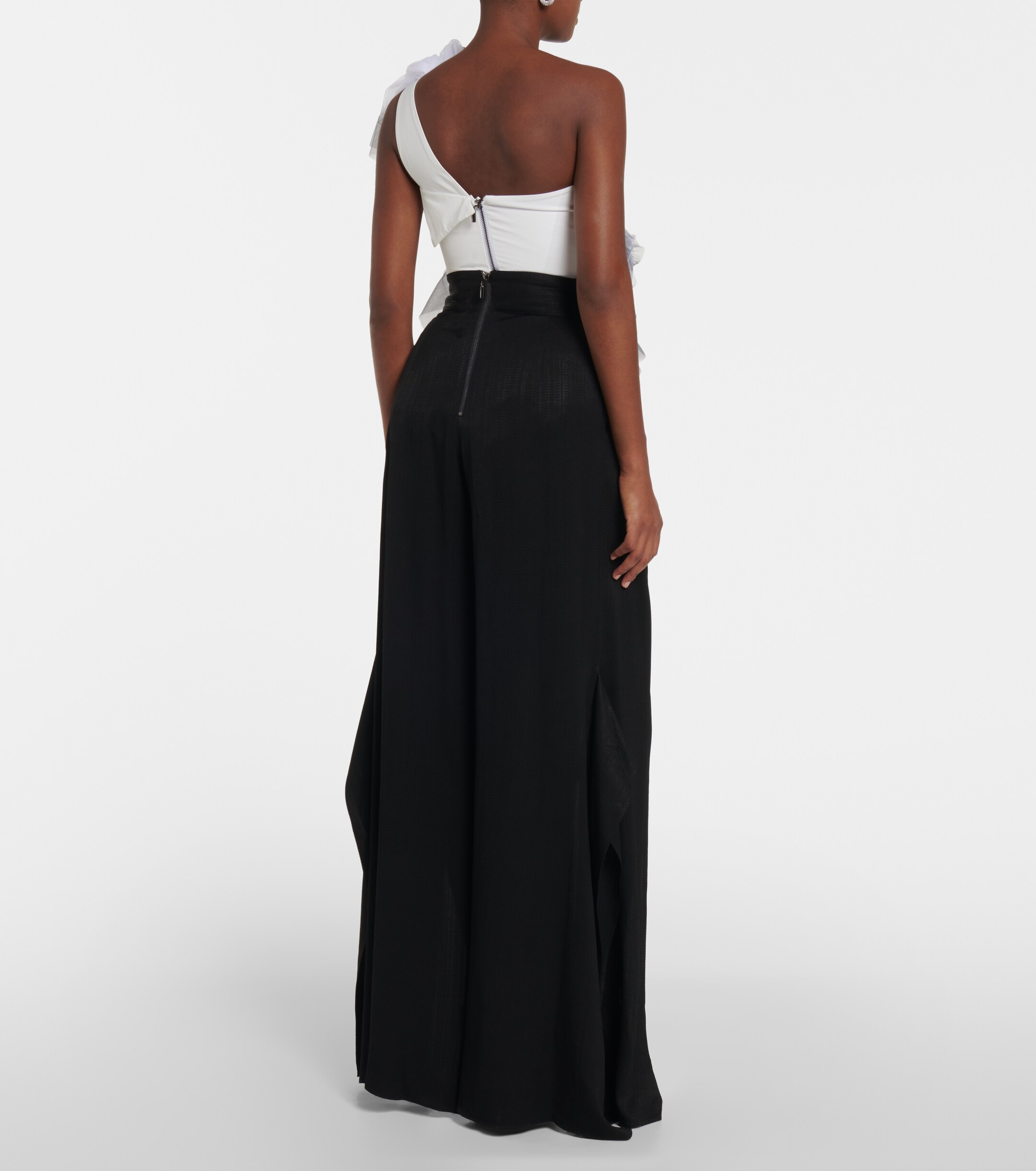 Maticevski High-rise wide-leg pants
