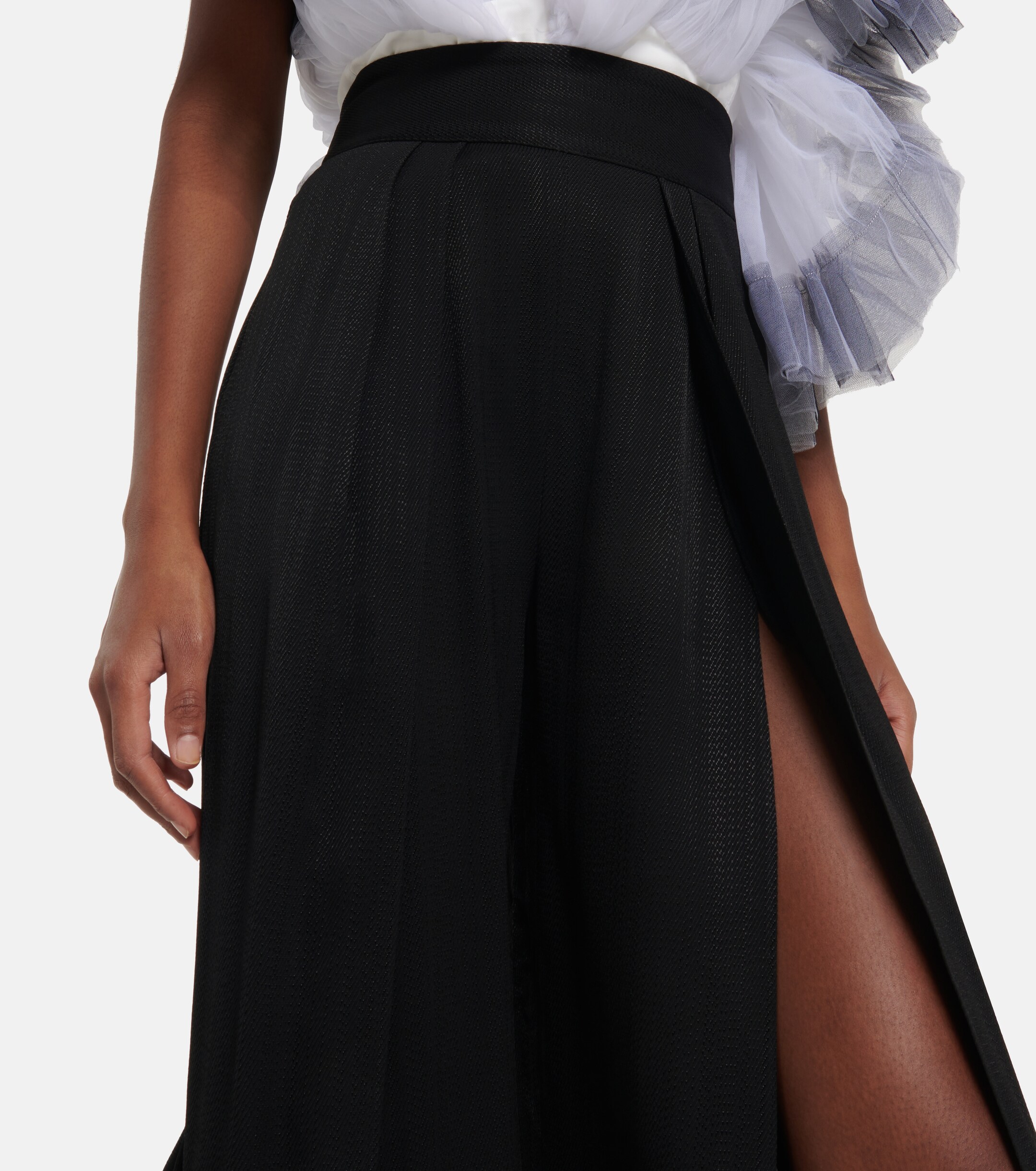 Maticevski High-rise wide-leg pants