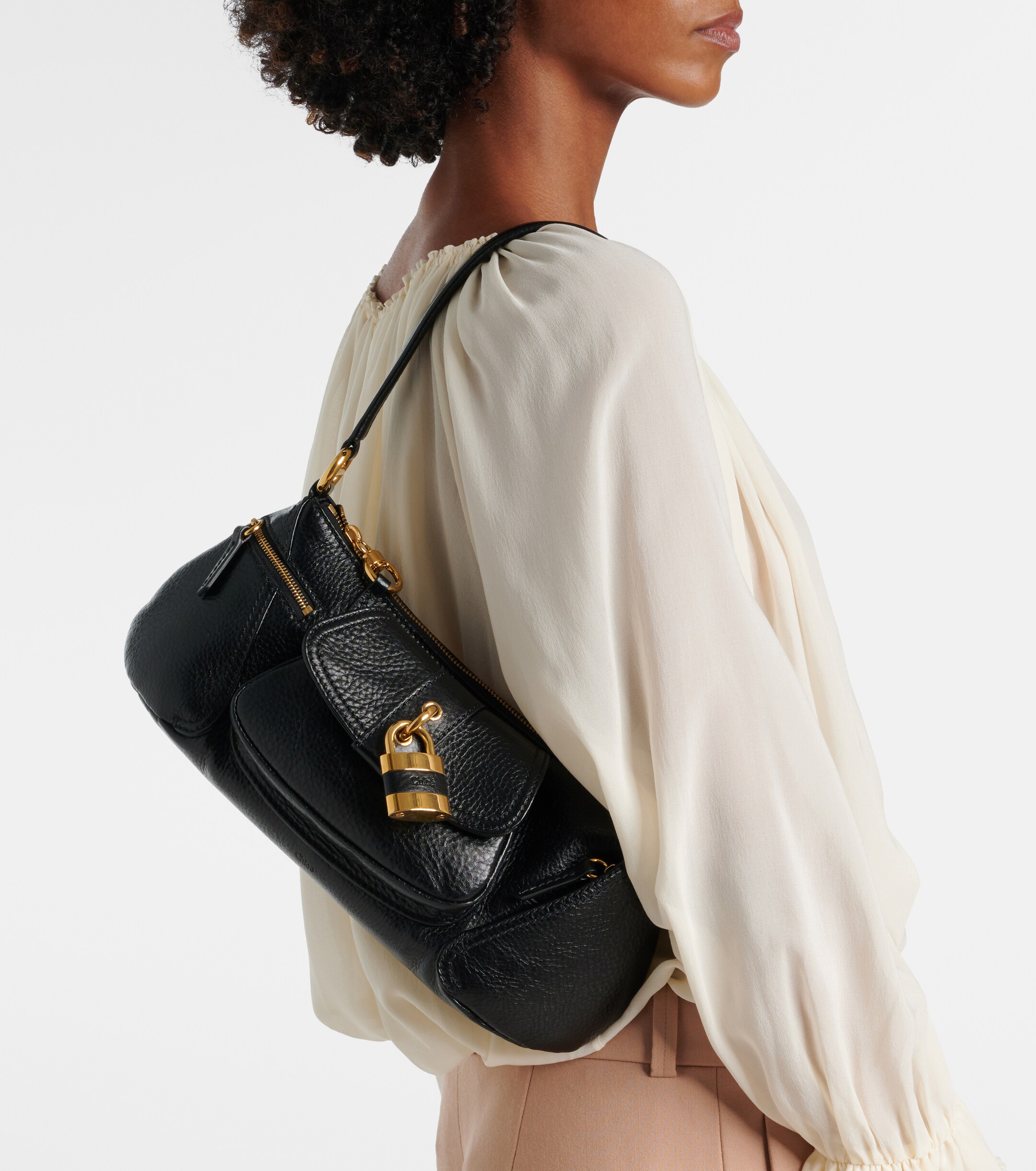 Chloé The 99 leather shoulder bag