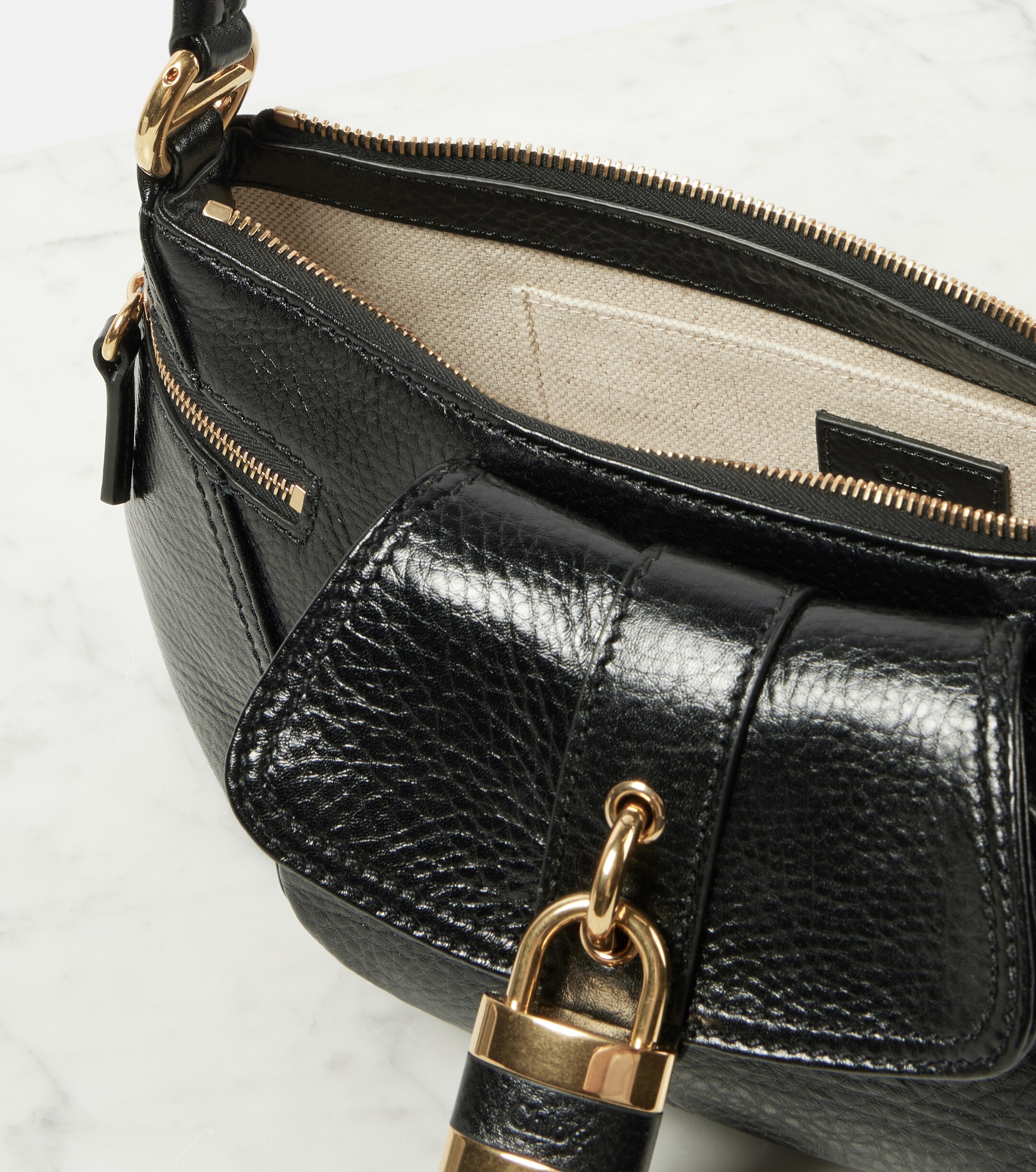Chloé The 99 leather shoulder bag
