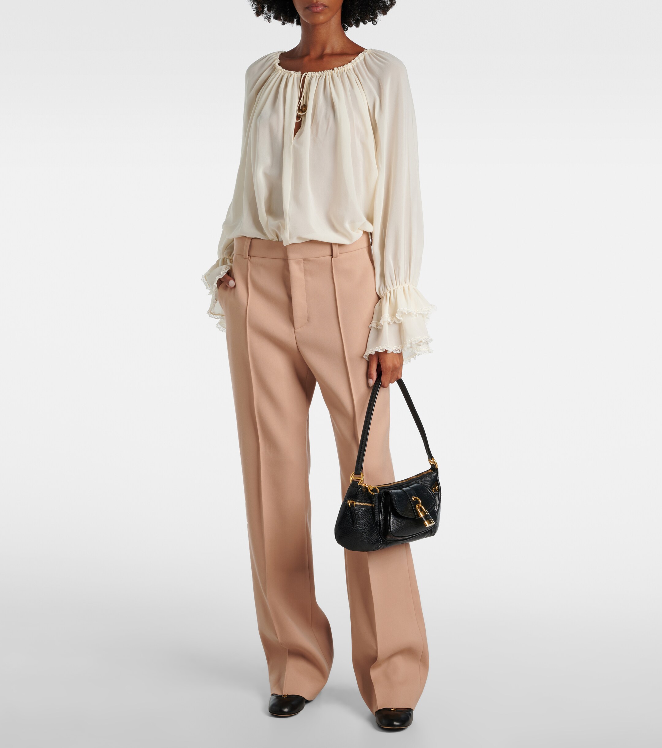 Chloé The 99 leather shoulder bag
