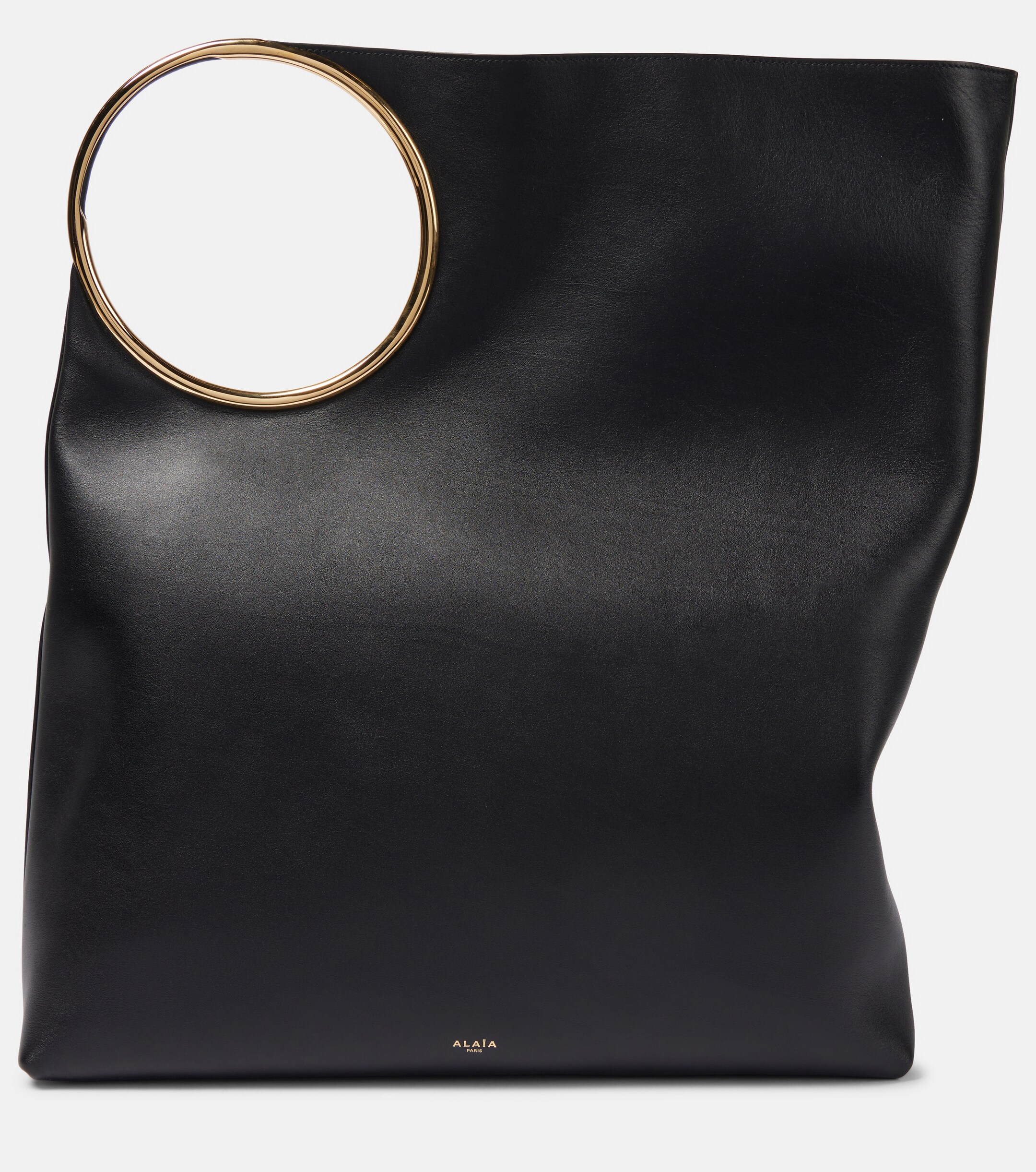 Alaïa Ring XL leather tote bag