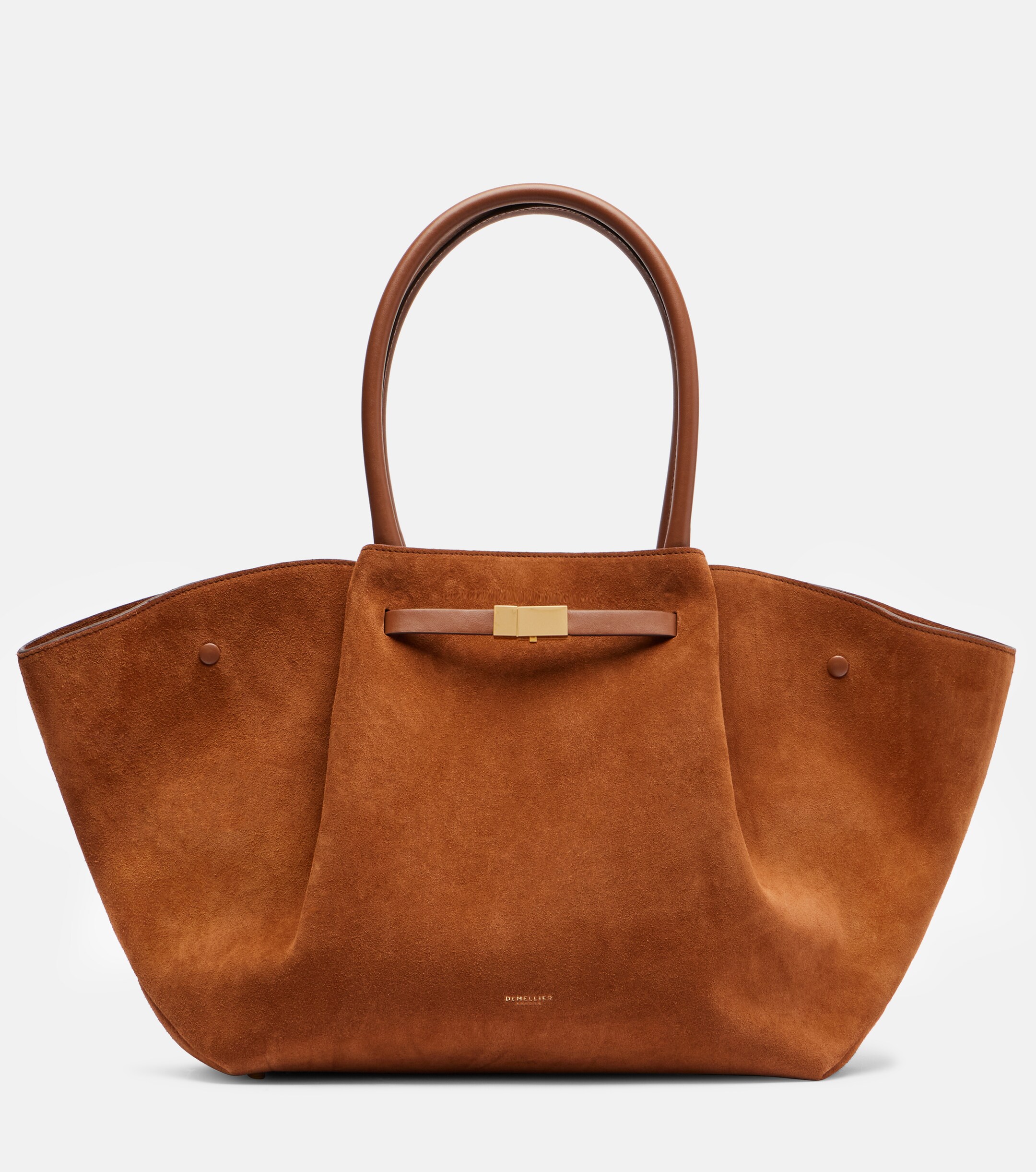 DeMellier New York suede tote bag