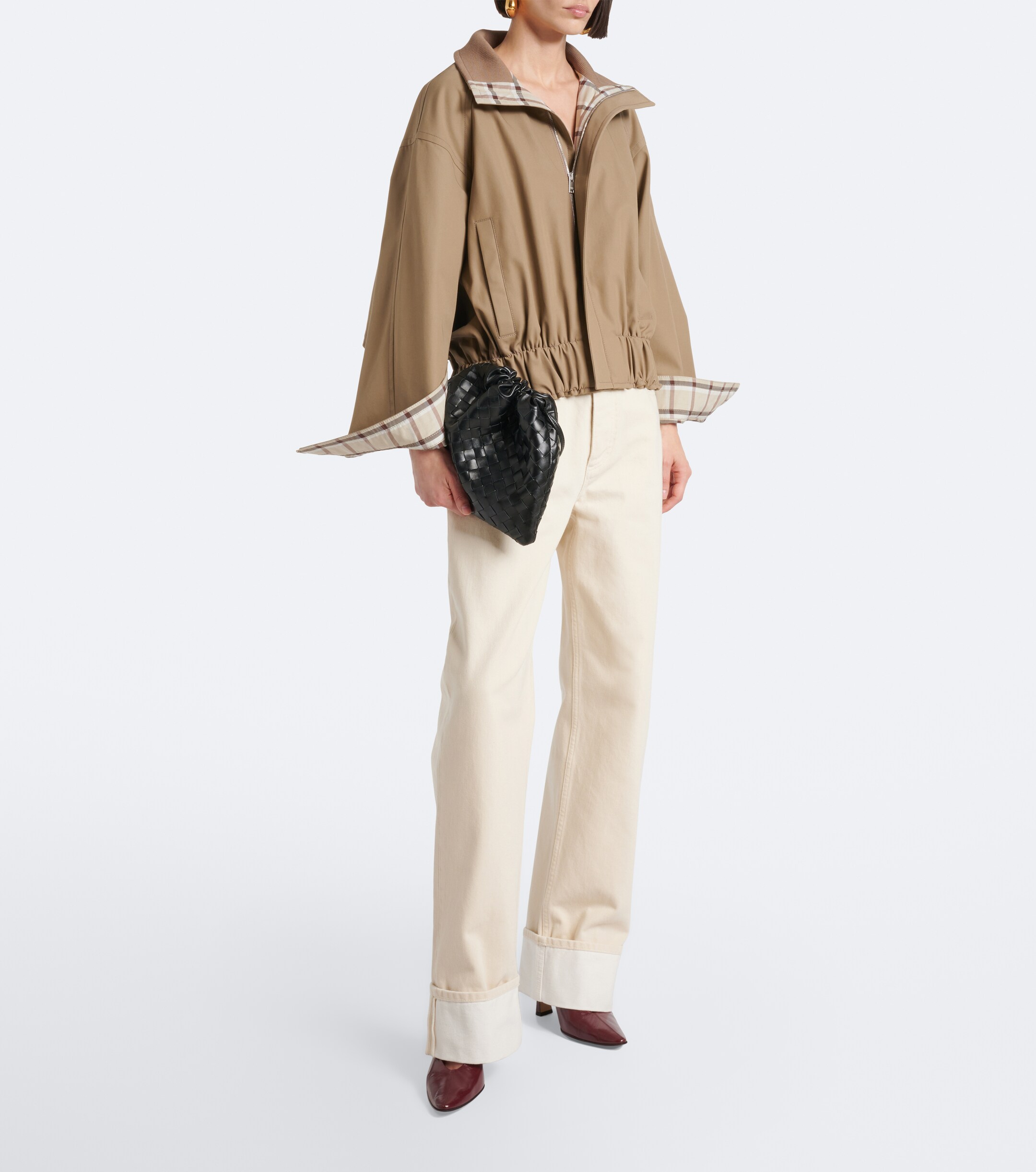 Bottega Veneta Dustbag Intrecciato leather clutch