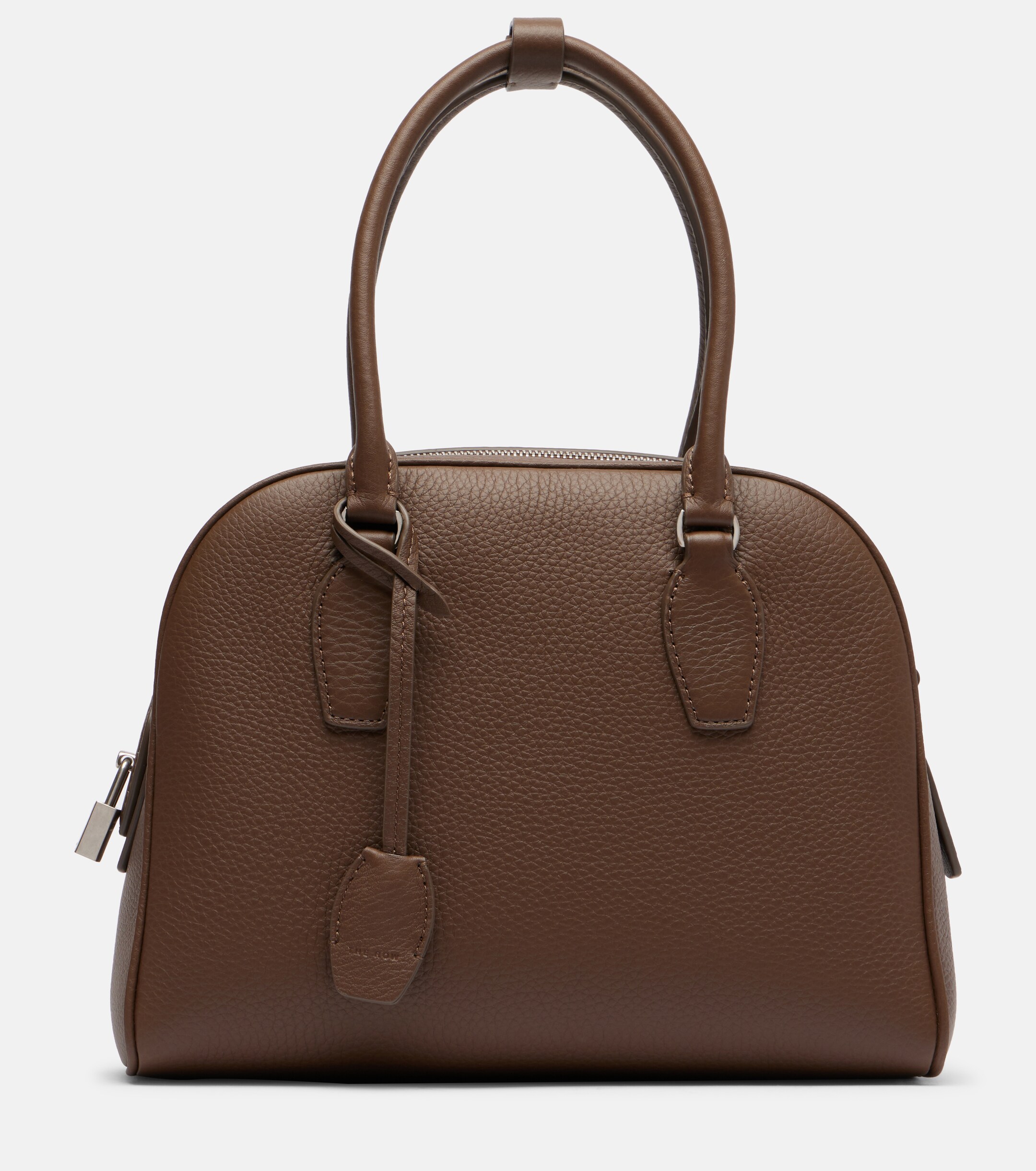 The Row India 10 Small leather tote bag