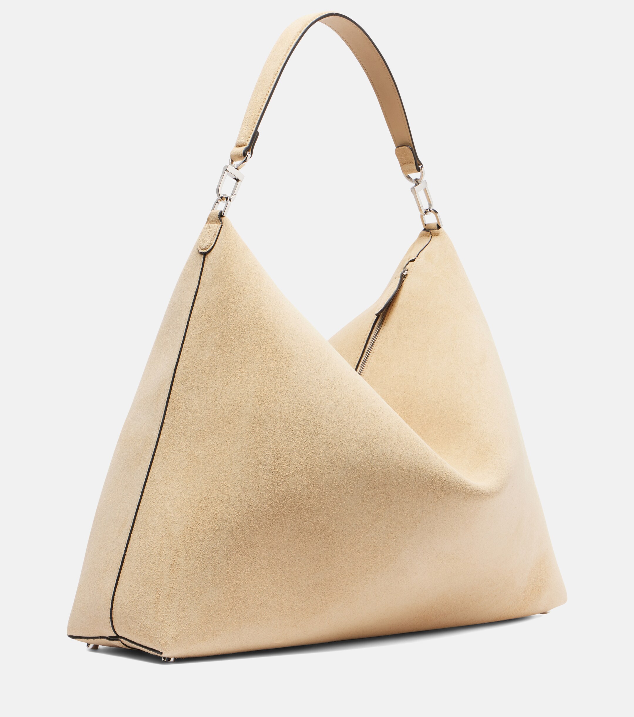 TOTEME Bevel suede tote bag
