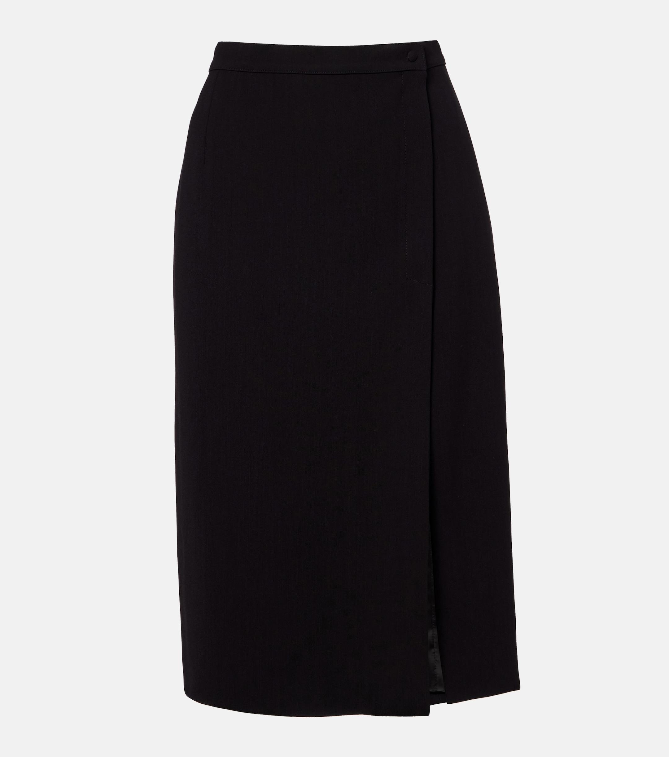 Mugler re/edit high-rise wrap skirt thumbnail