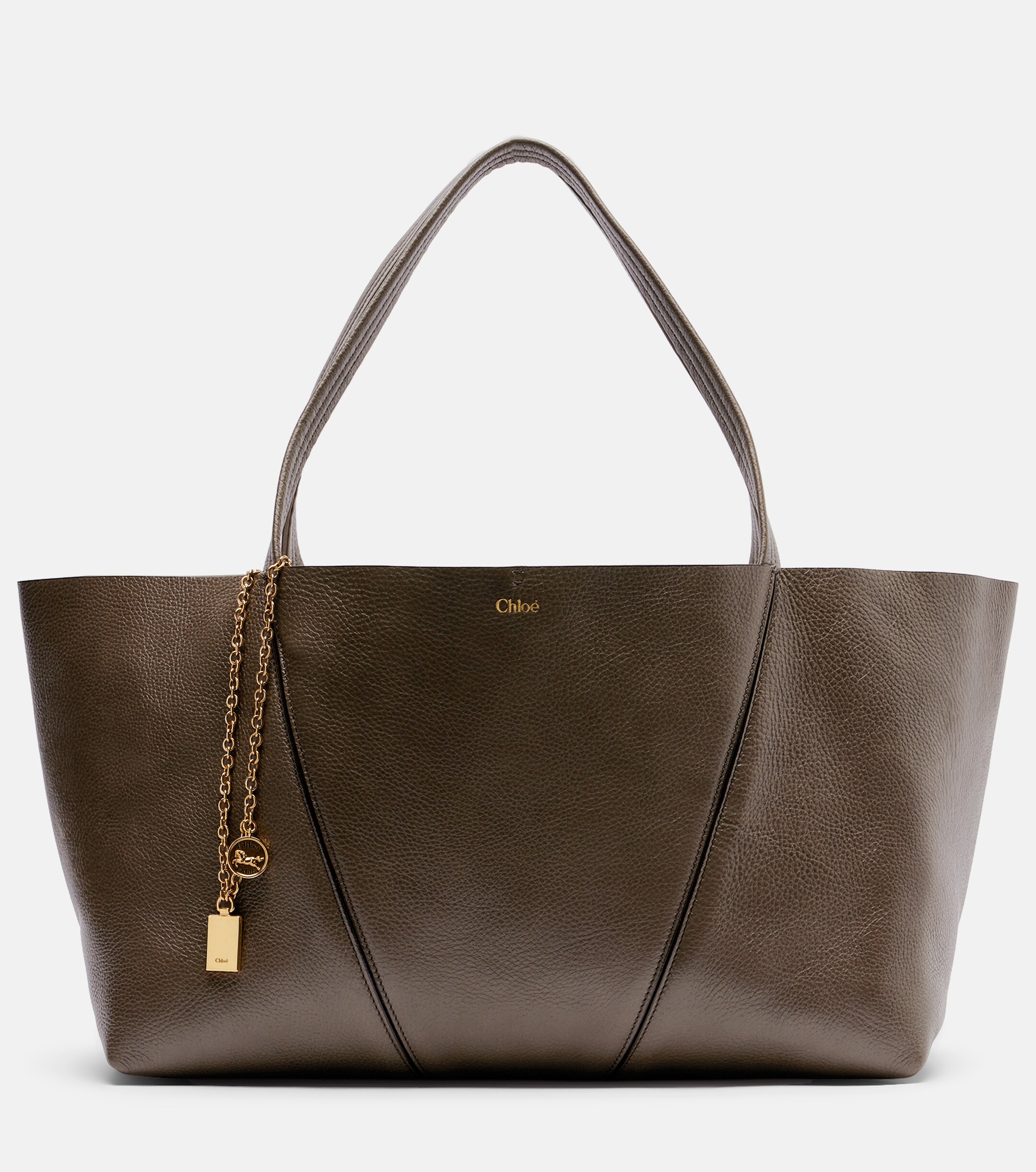 Chloé Chloé Spin Medium leather tote bag