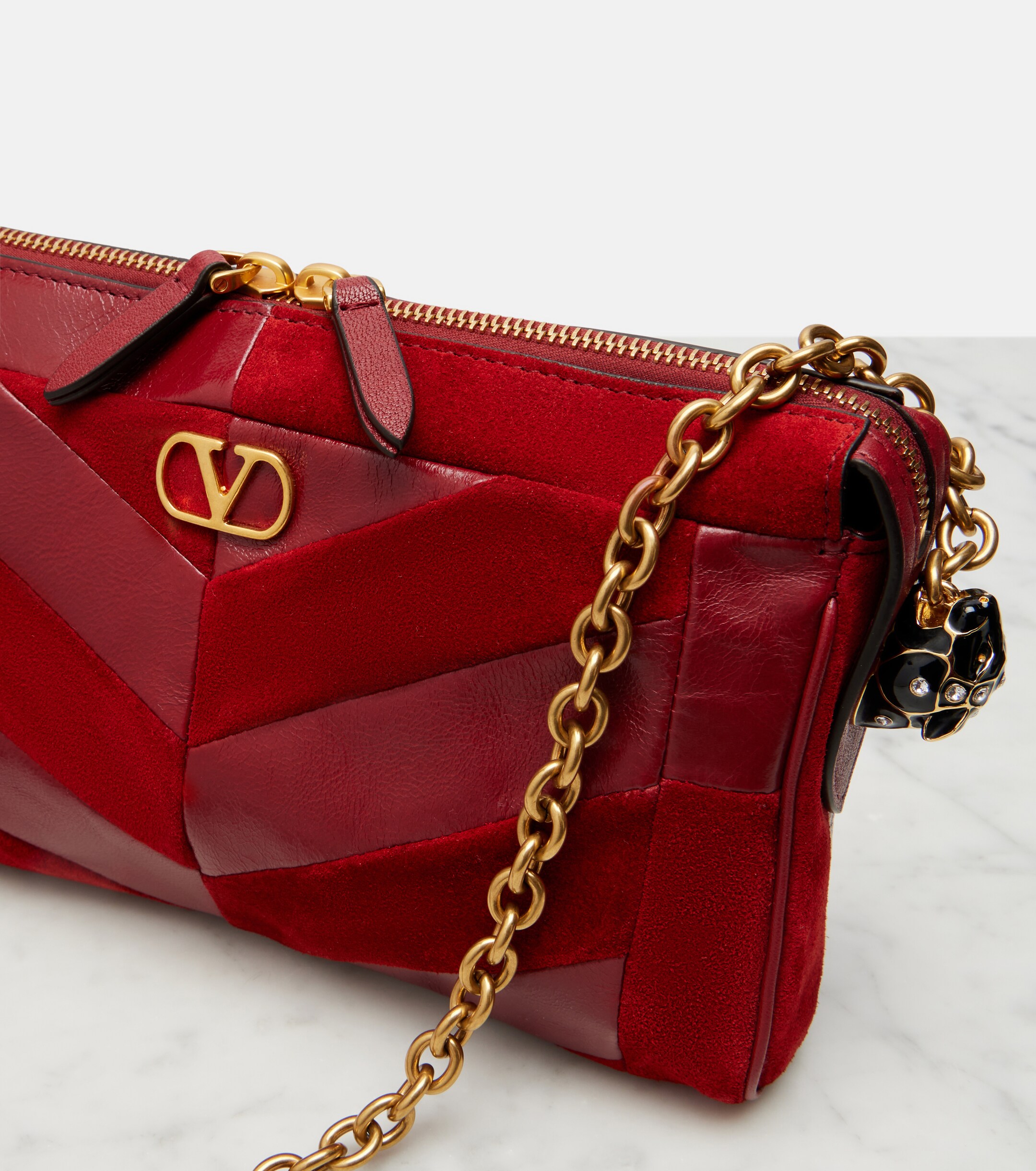 Valentino Garavani Panthea Small leather crossbody bag thumbnail