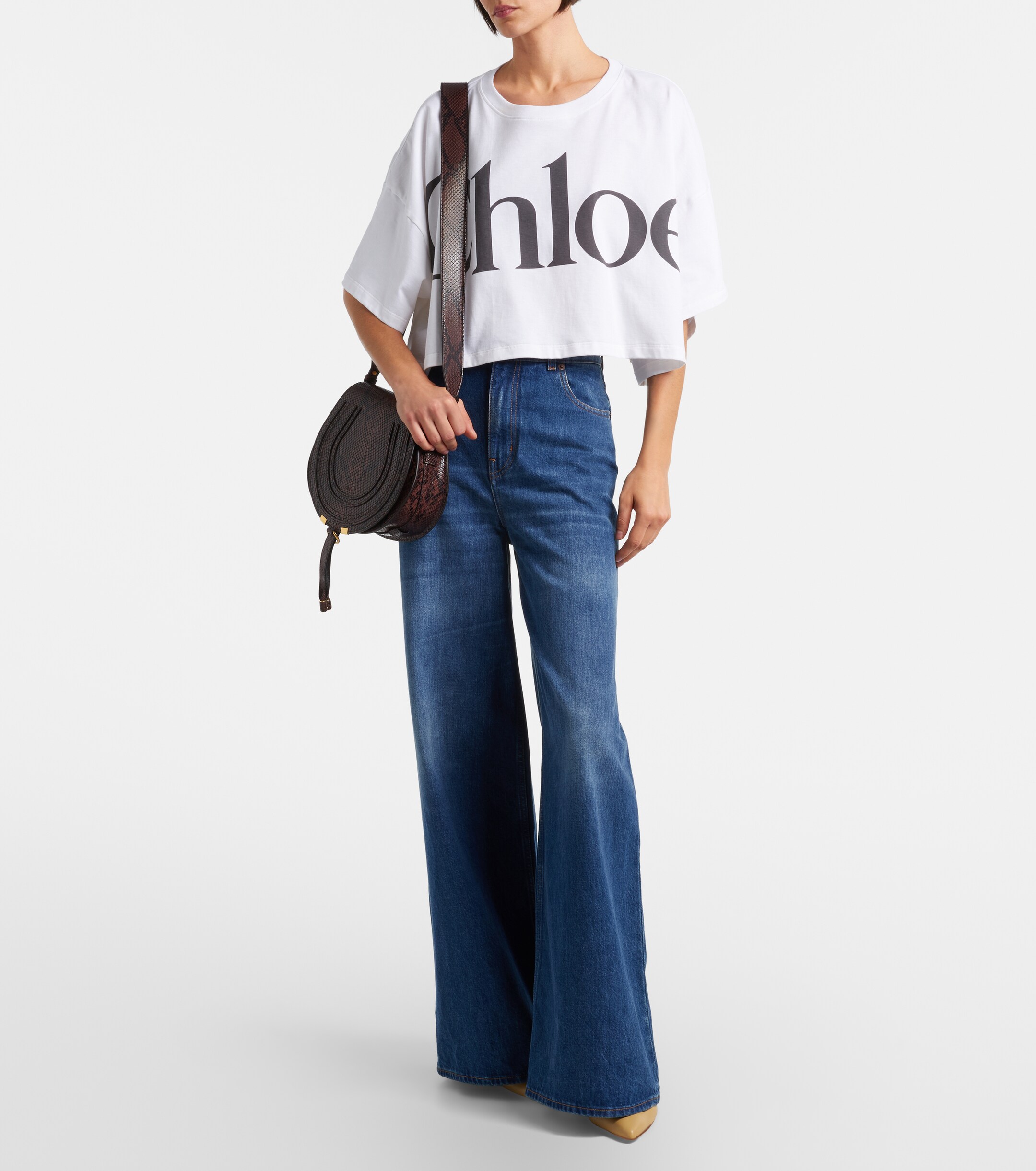 Chloé Marcie Small leather crossbody bag