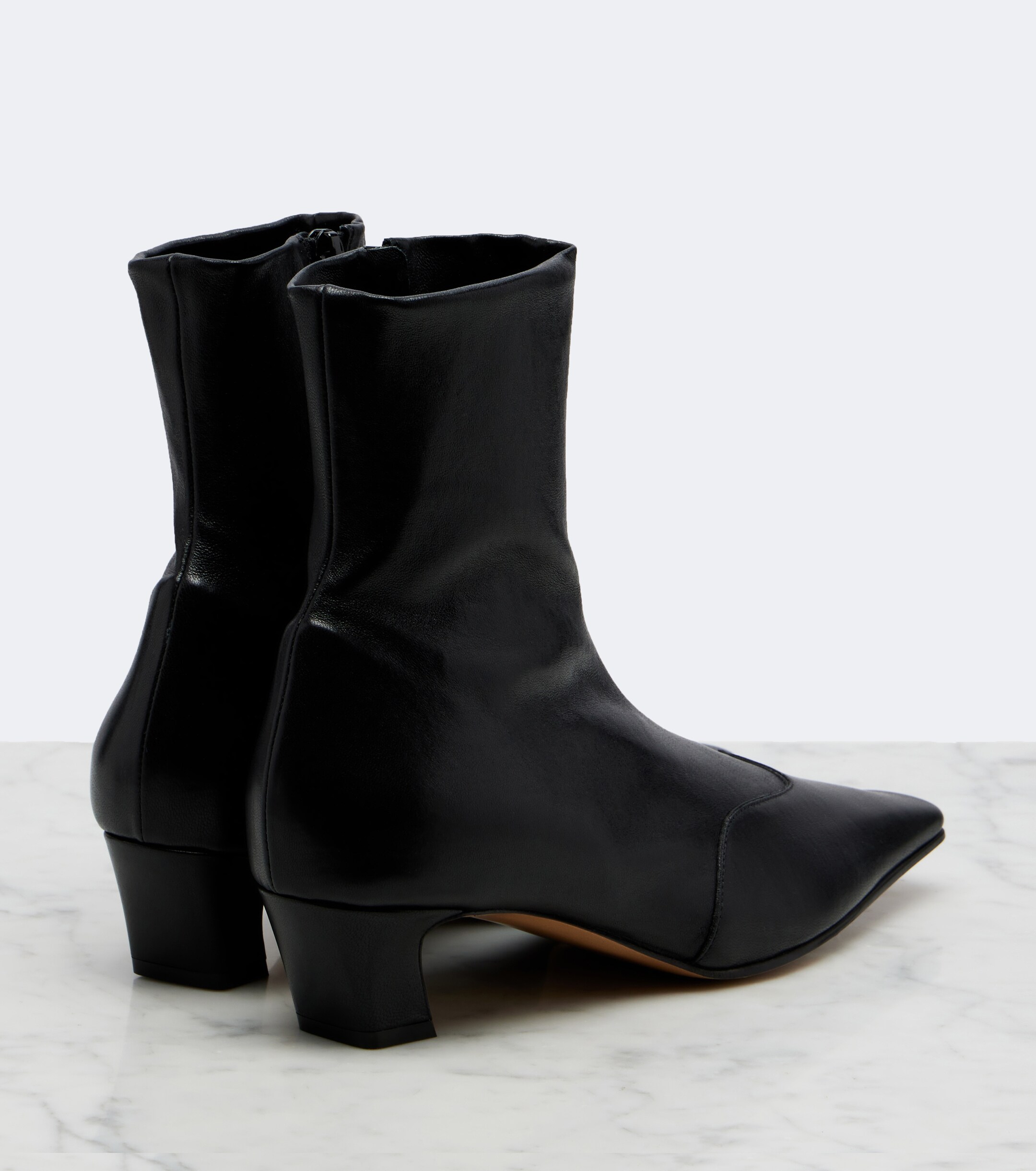 KHAITE Khaite Nevada leather ankle boots