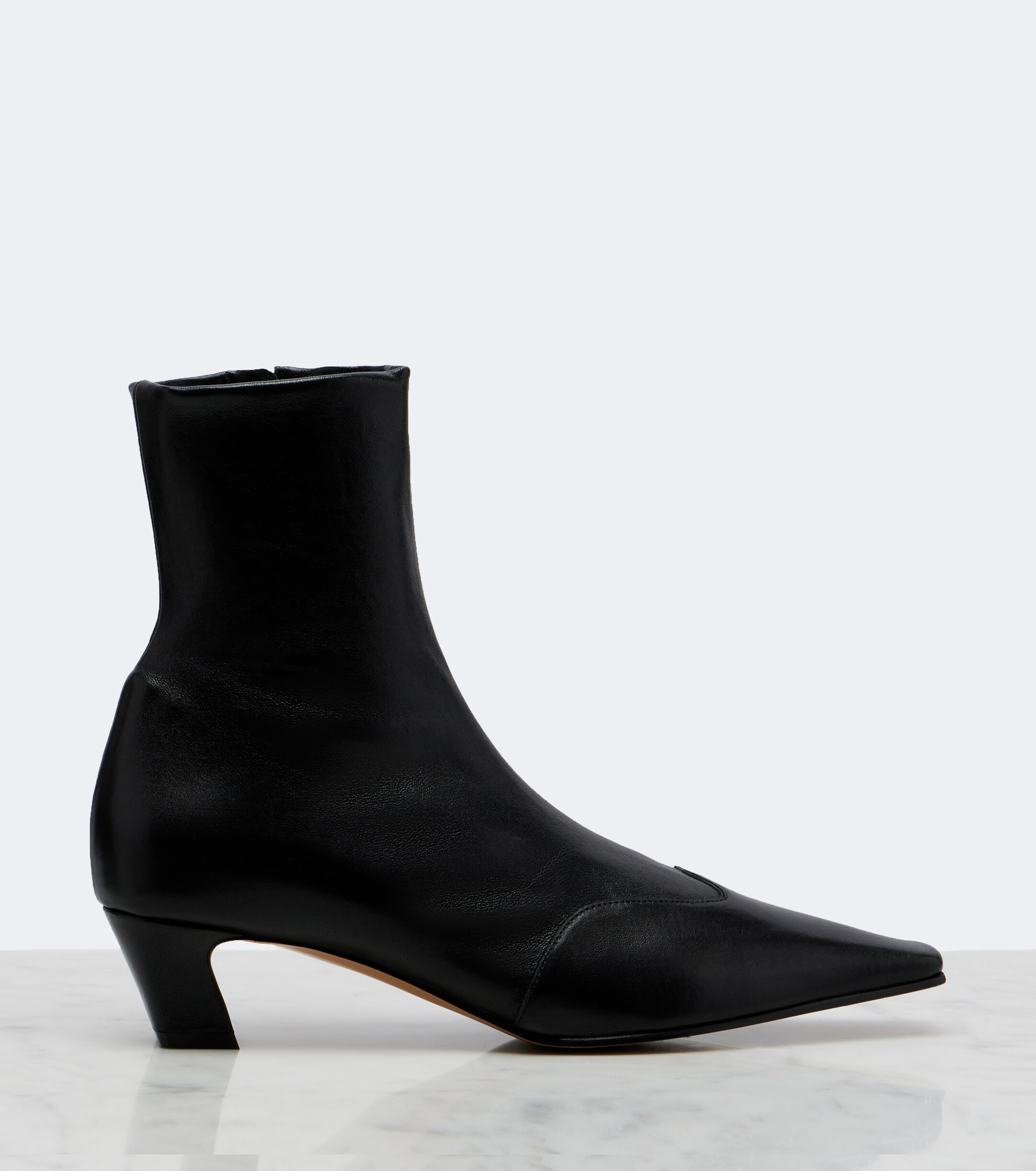KHAITE Khaite Nevada leather ankle boots