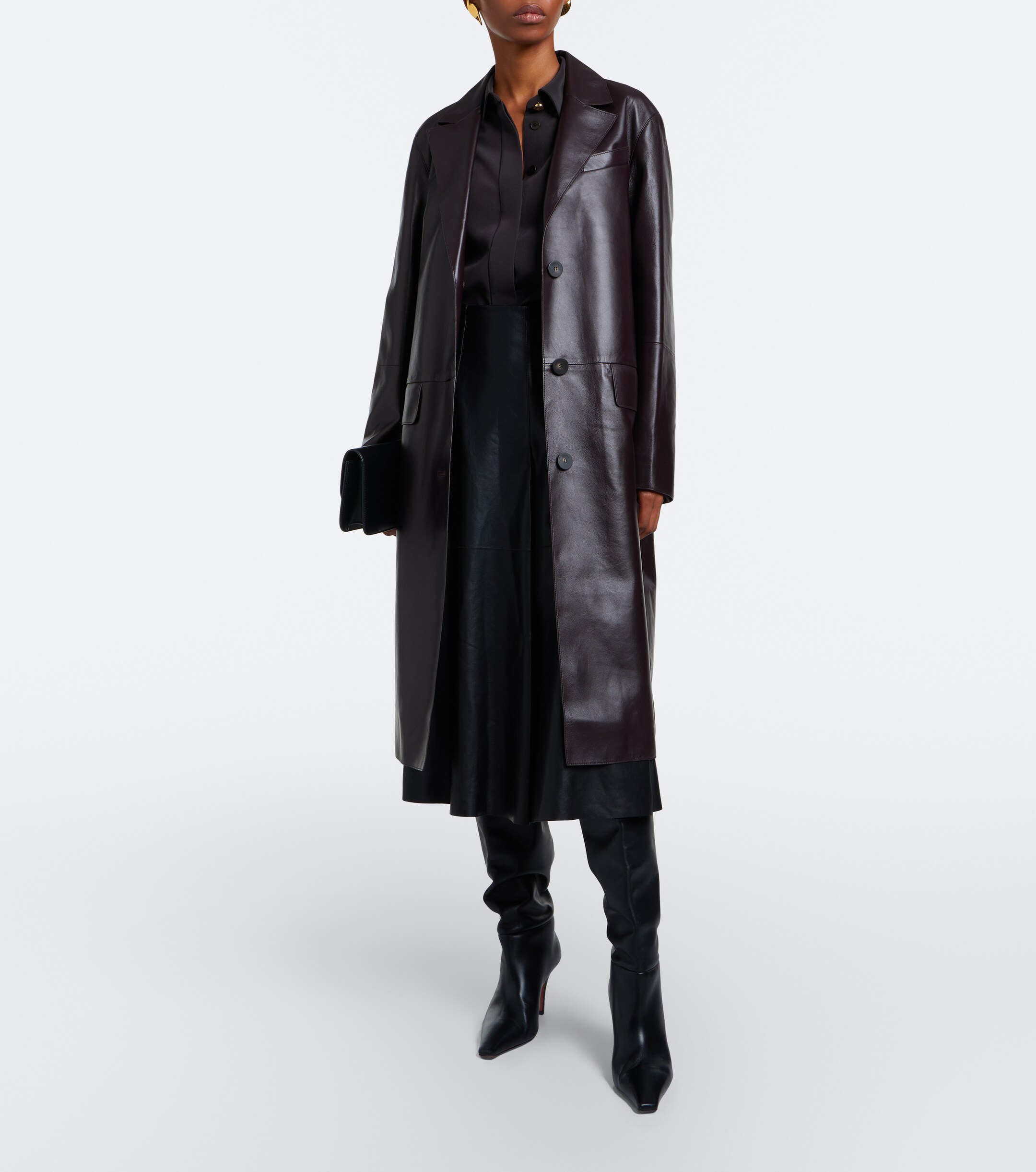 JOSEPH Joseph Vittoria leather coat