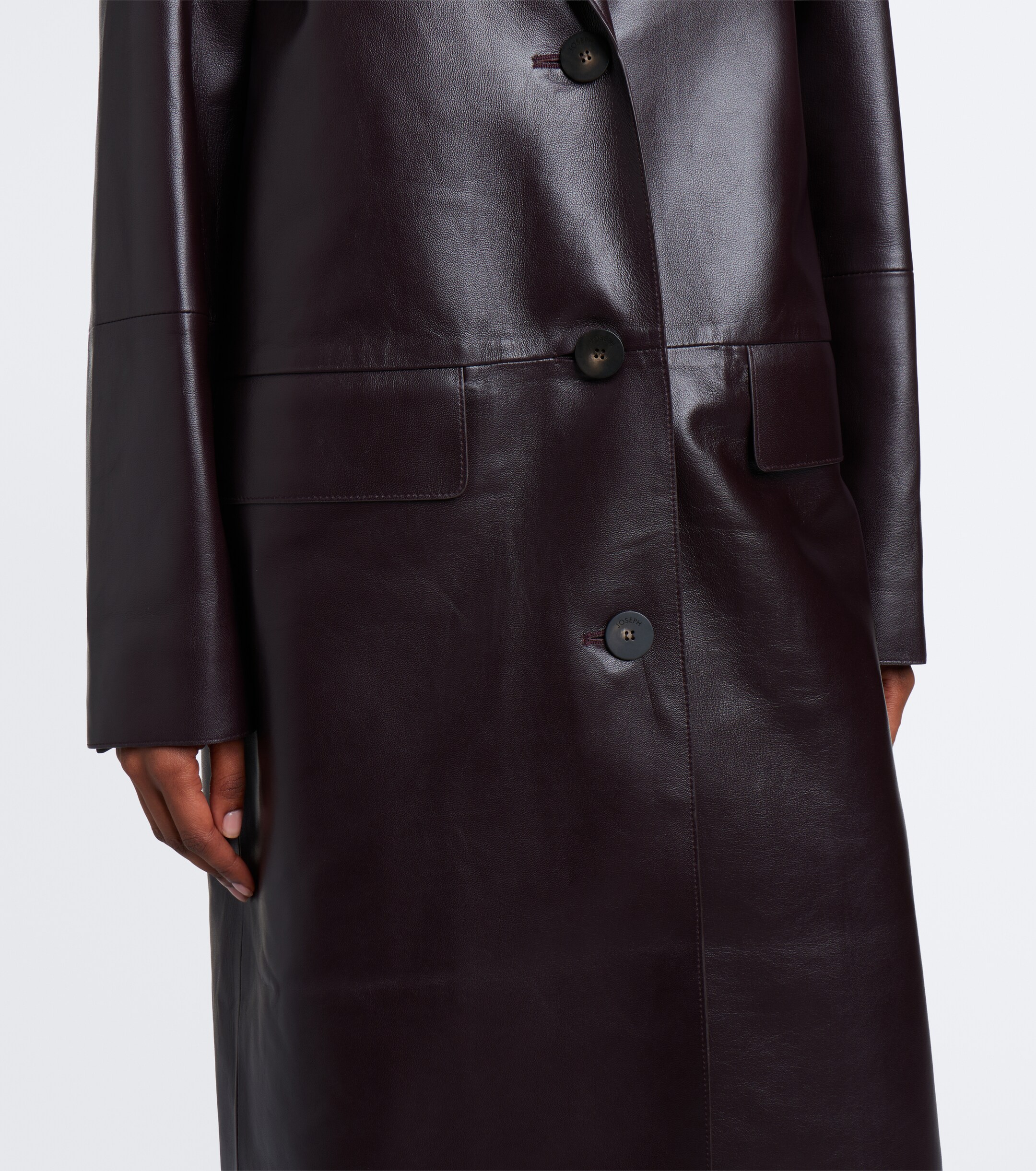 JOSEPH Joseph Vittoria leather coat