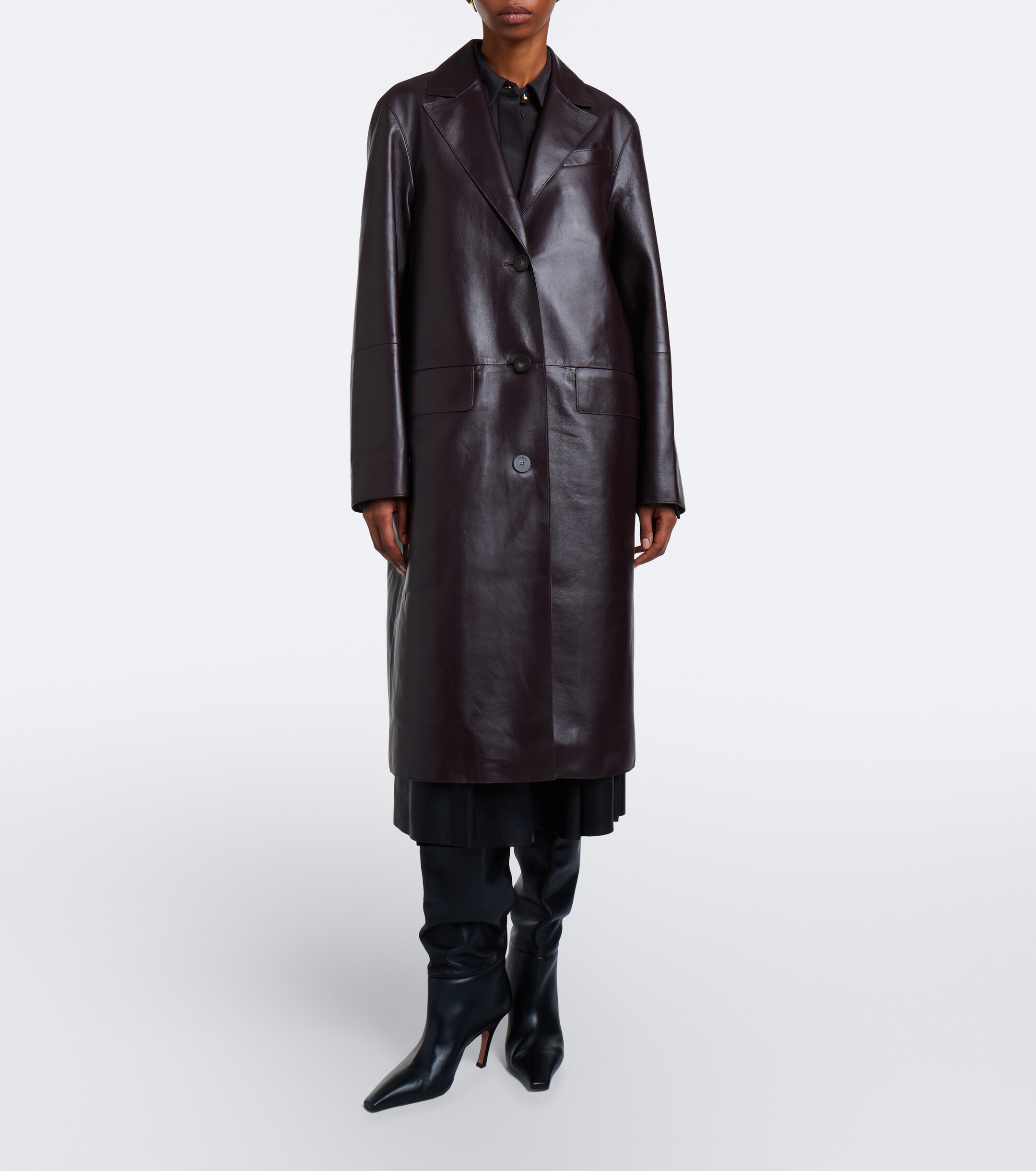 JOSEPH Joseph Vittoria leather coat