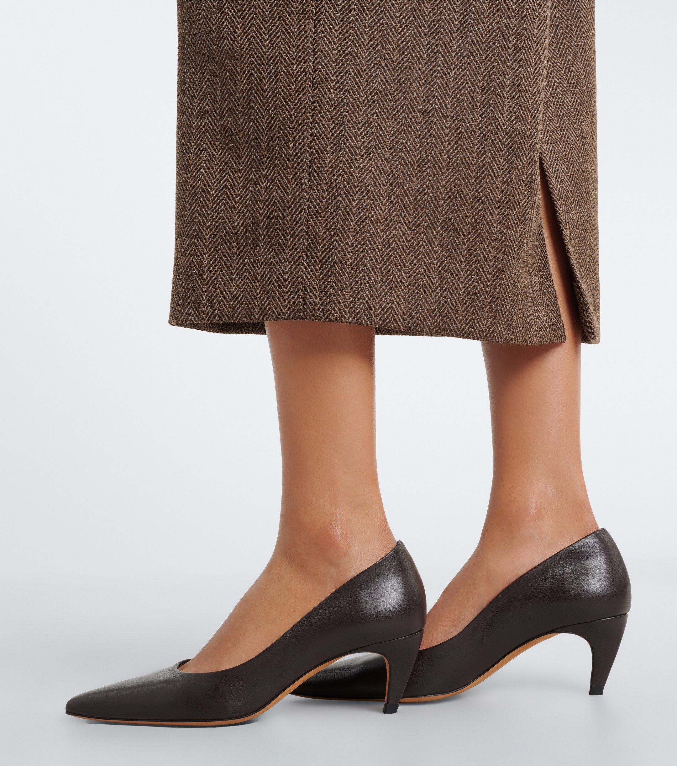 Jude JUDE Blade leather pumps